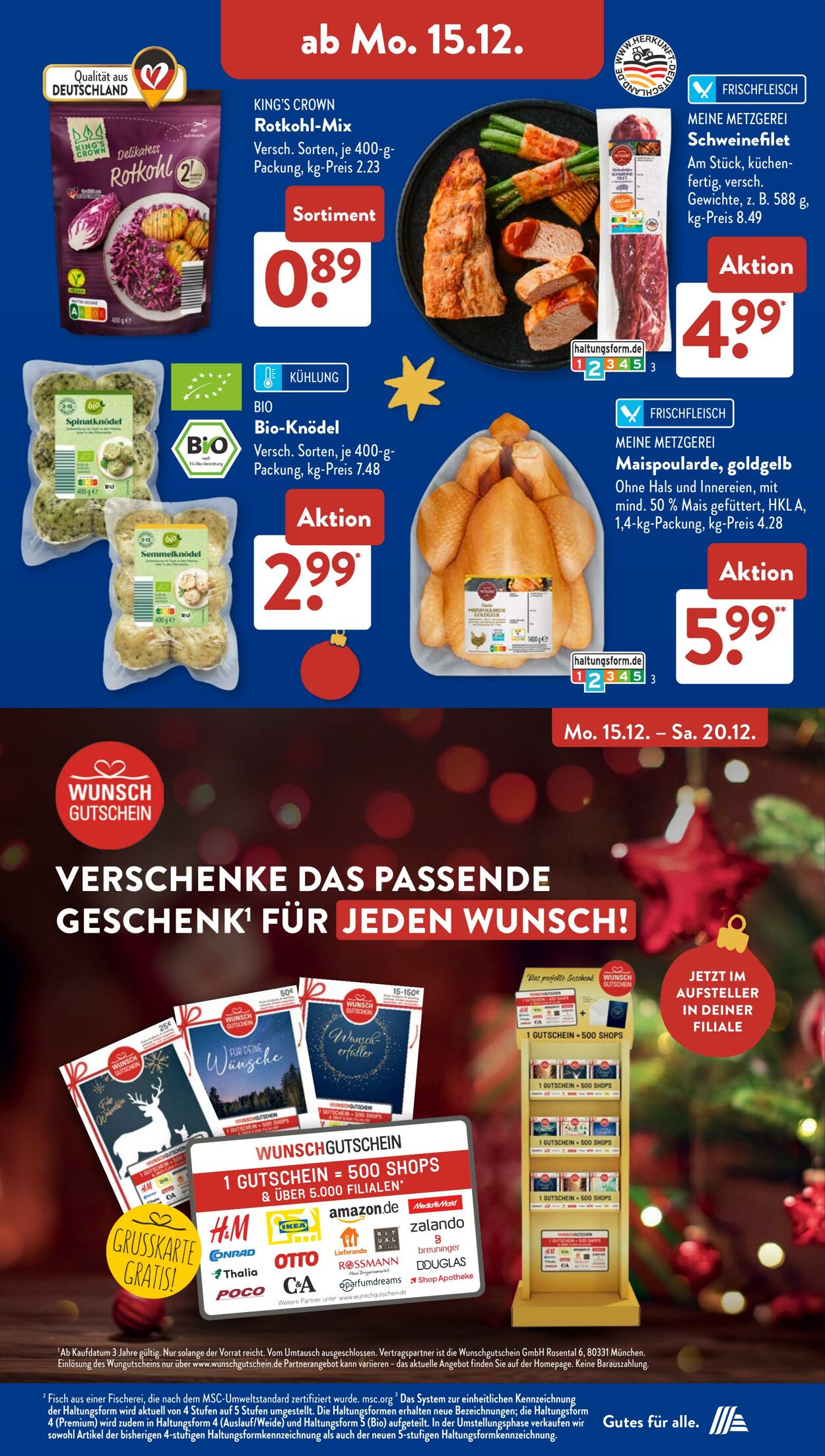 Prospekt ALDI SÜD 15.12.2025 - 29.12.2025