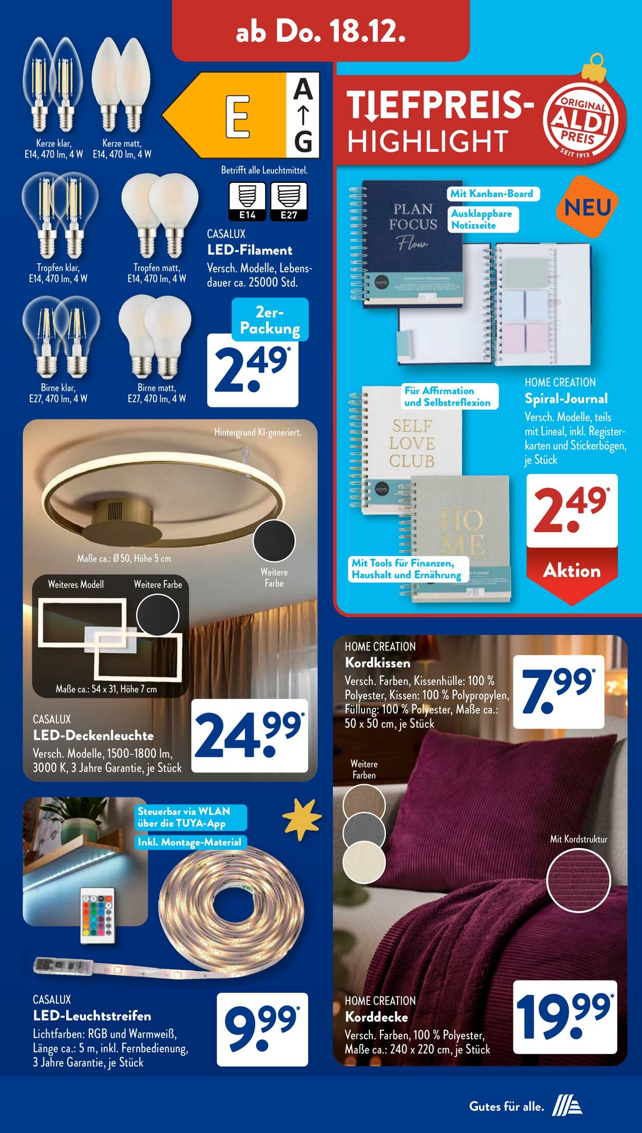 Prospekt ALDI SÜD 15.12.2025 - 29.12.2025