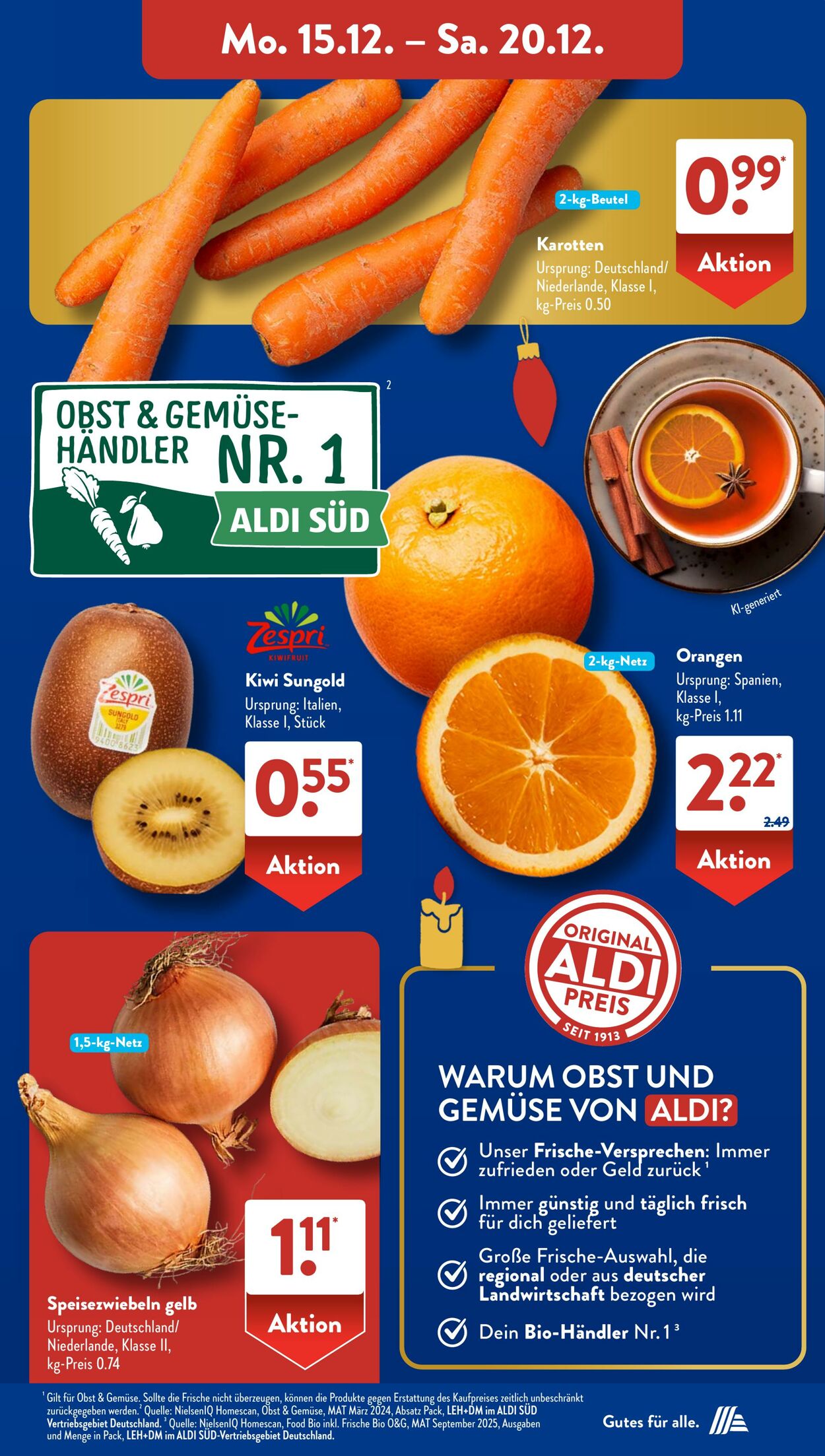 Prospekt ALDI SÜD 15.12.2025 - 29.12.2025