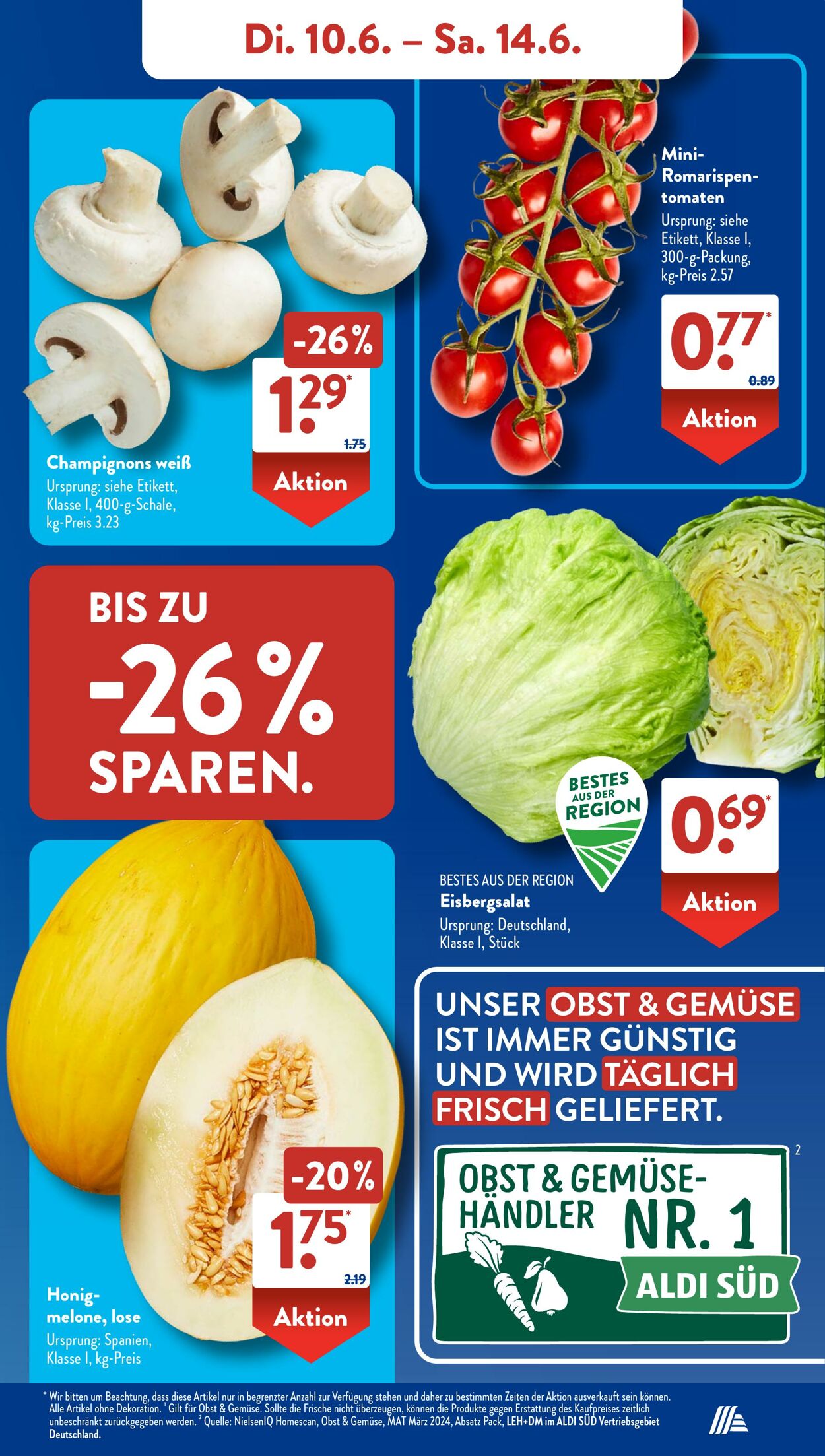 Prospekt ALDI SÜD 09.06.2025 - 23.06.2025