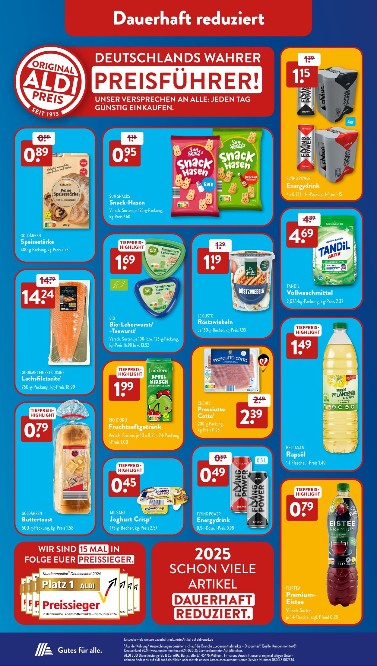 Prospekt ALDI SÜD 09.06.2025 - 23.06.2025