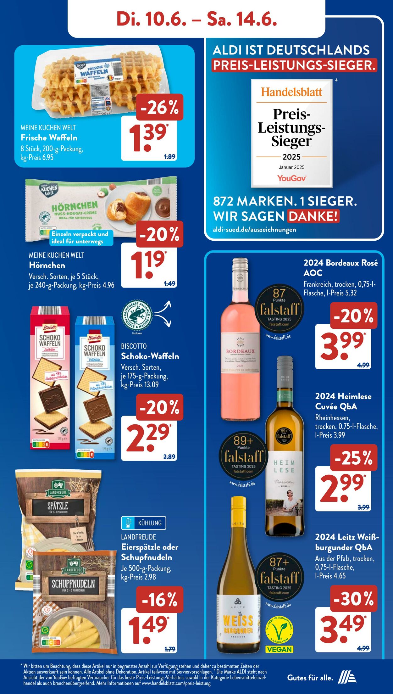 Prospekt ALDI SÜD 09.06.2025 - 23.06.2025