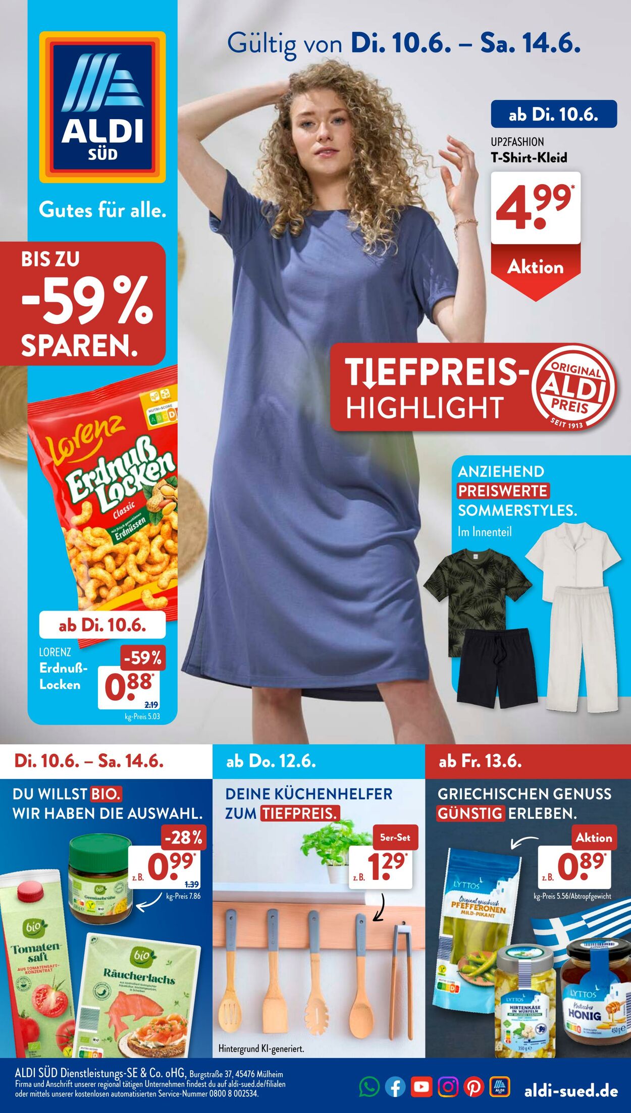 Prospekt ALDI SÜD 09.06.2025 - 23.06.2025