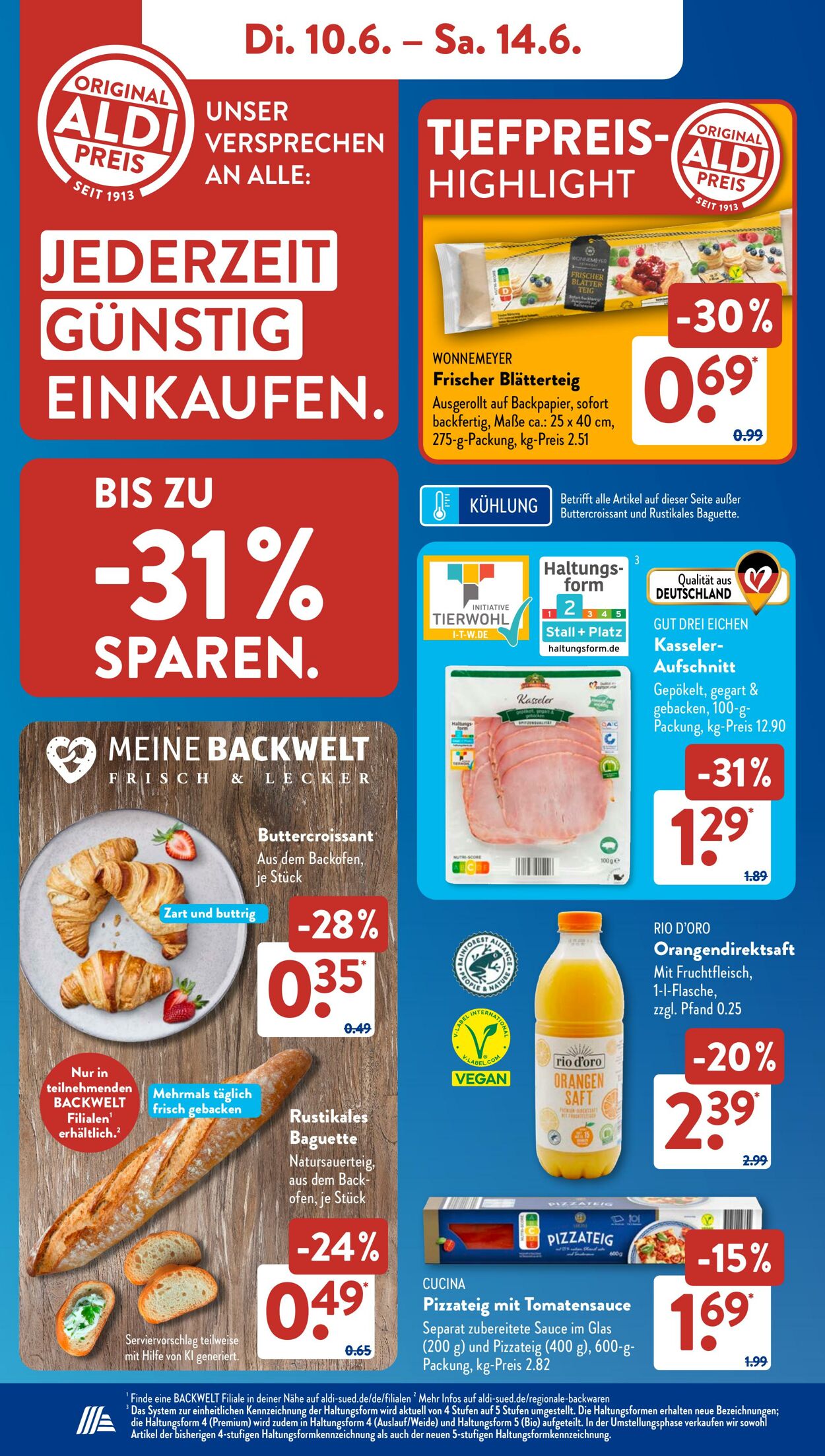 Prospekt ALDI SÜD 09.06.2025 - 23.06.2025