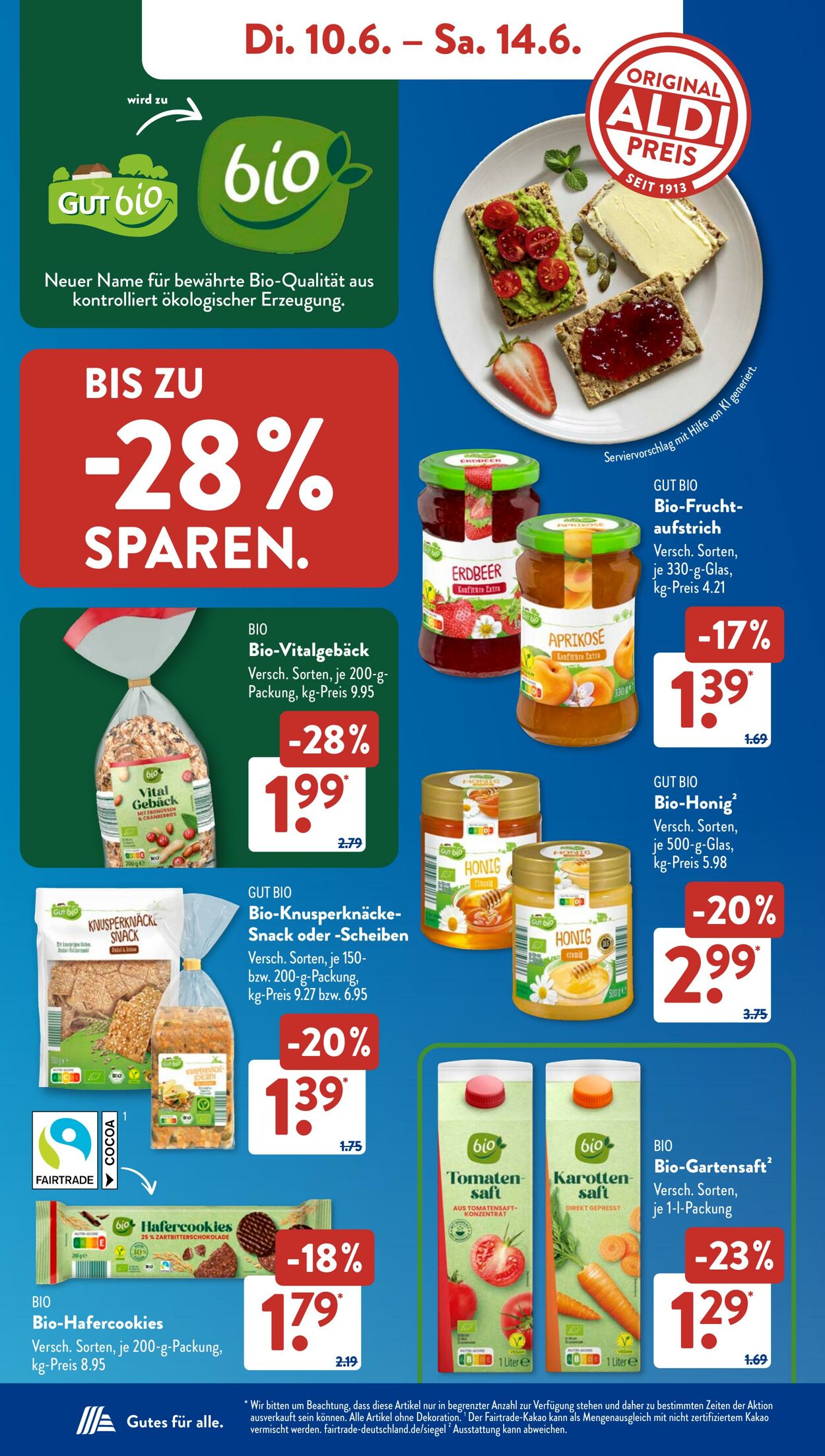 Prospekt ALDI SÜD 09.06.2025 - 23.06.2025