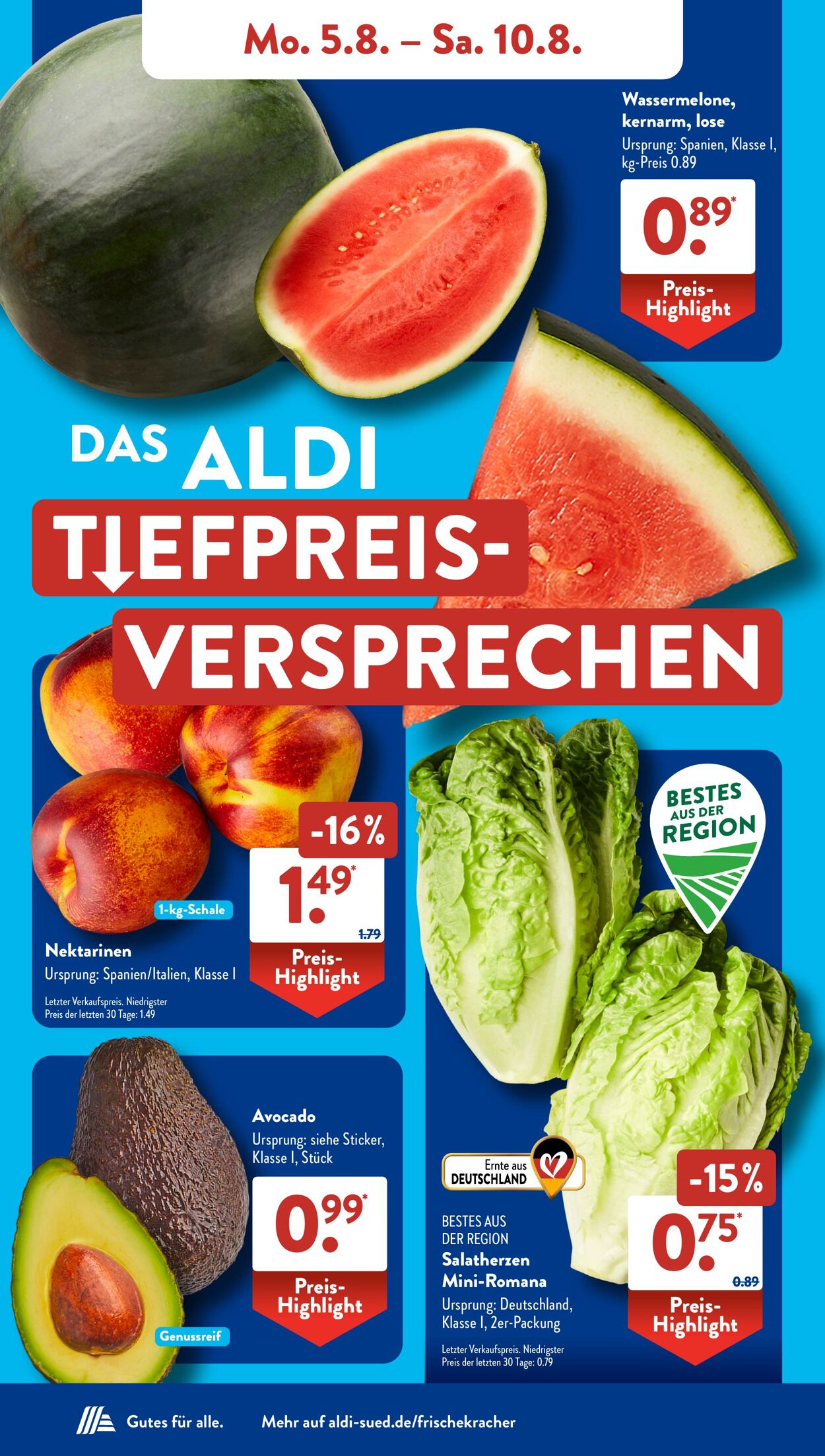 Prospekt ALDI SÜD 05.08.2024 - 10.08.2024