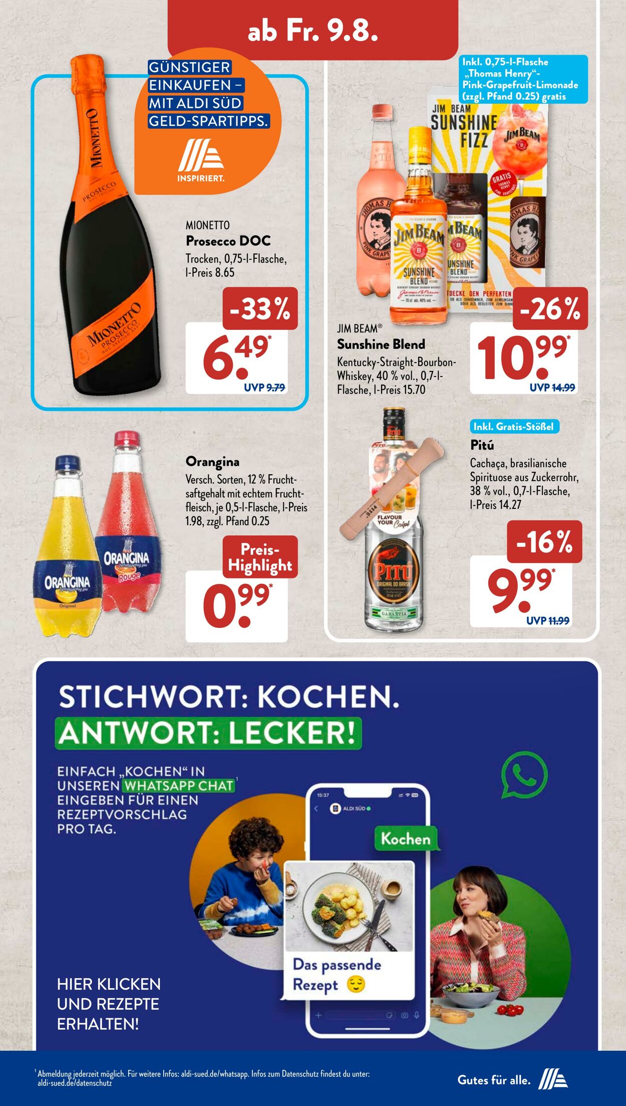 Prospekt ALDI SÜD 05.08.2024 - 10.08.2024