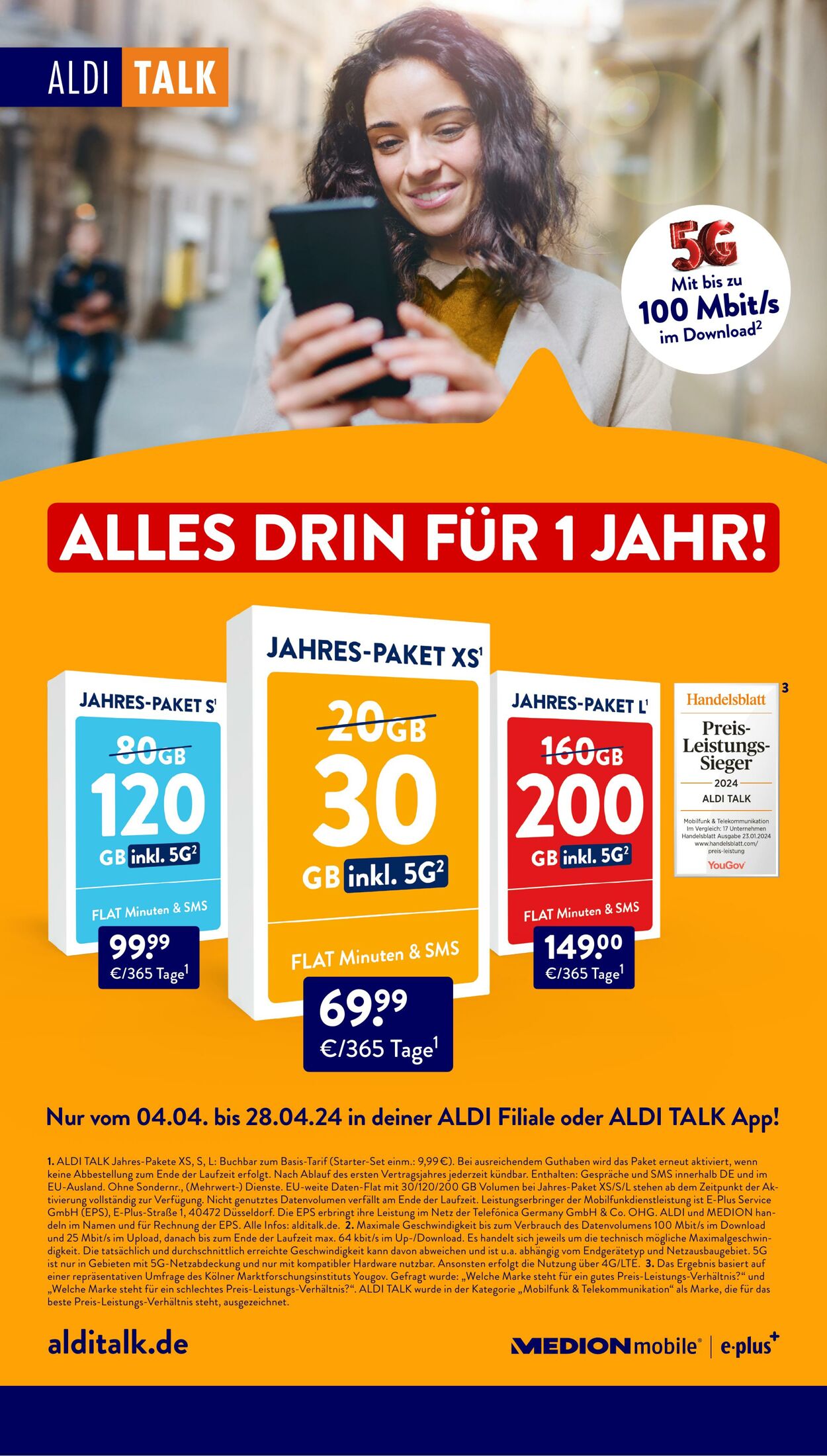 Prospekt ALDI SÜD 22.04.2024 - 27.04.2024