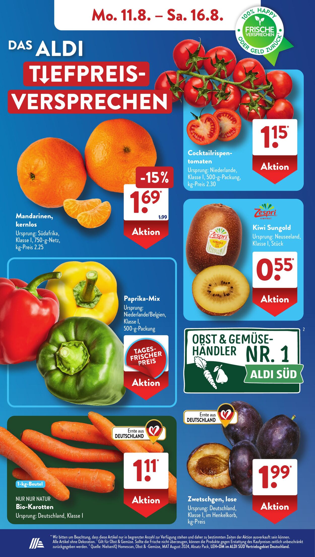 Prospekt ALDI SÜD 11.08.2025 - 25.08.2025