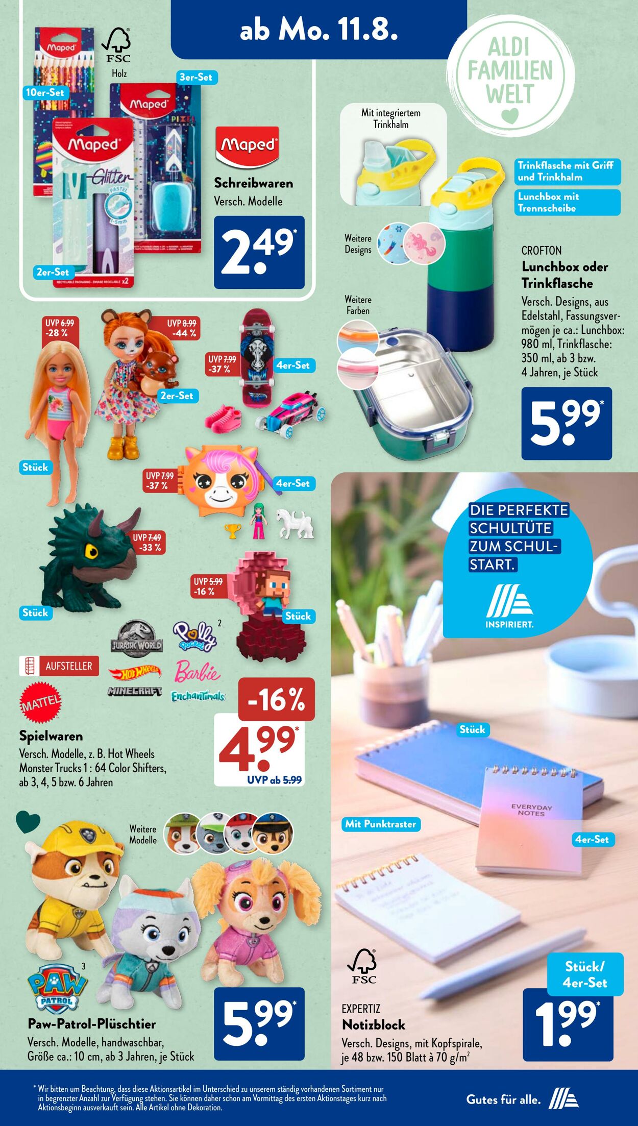 Prospekt ALDI SÜD 11.08.2025 - 25.08.2025