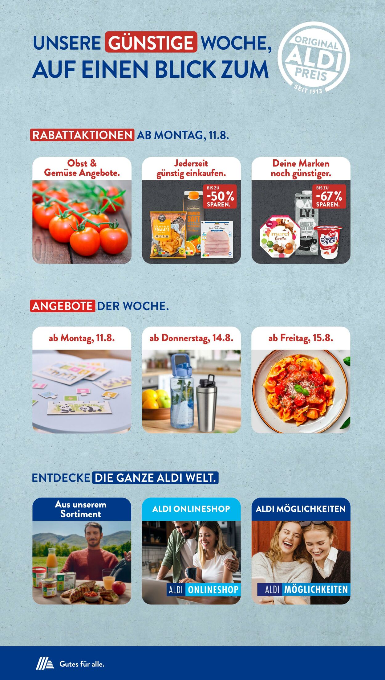 Prospekt ALDI SÜD 11.08.2025 - 25.08.2025