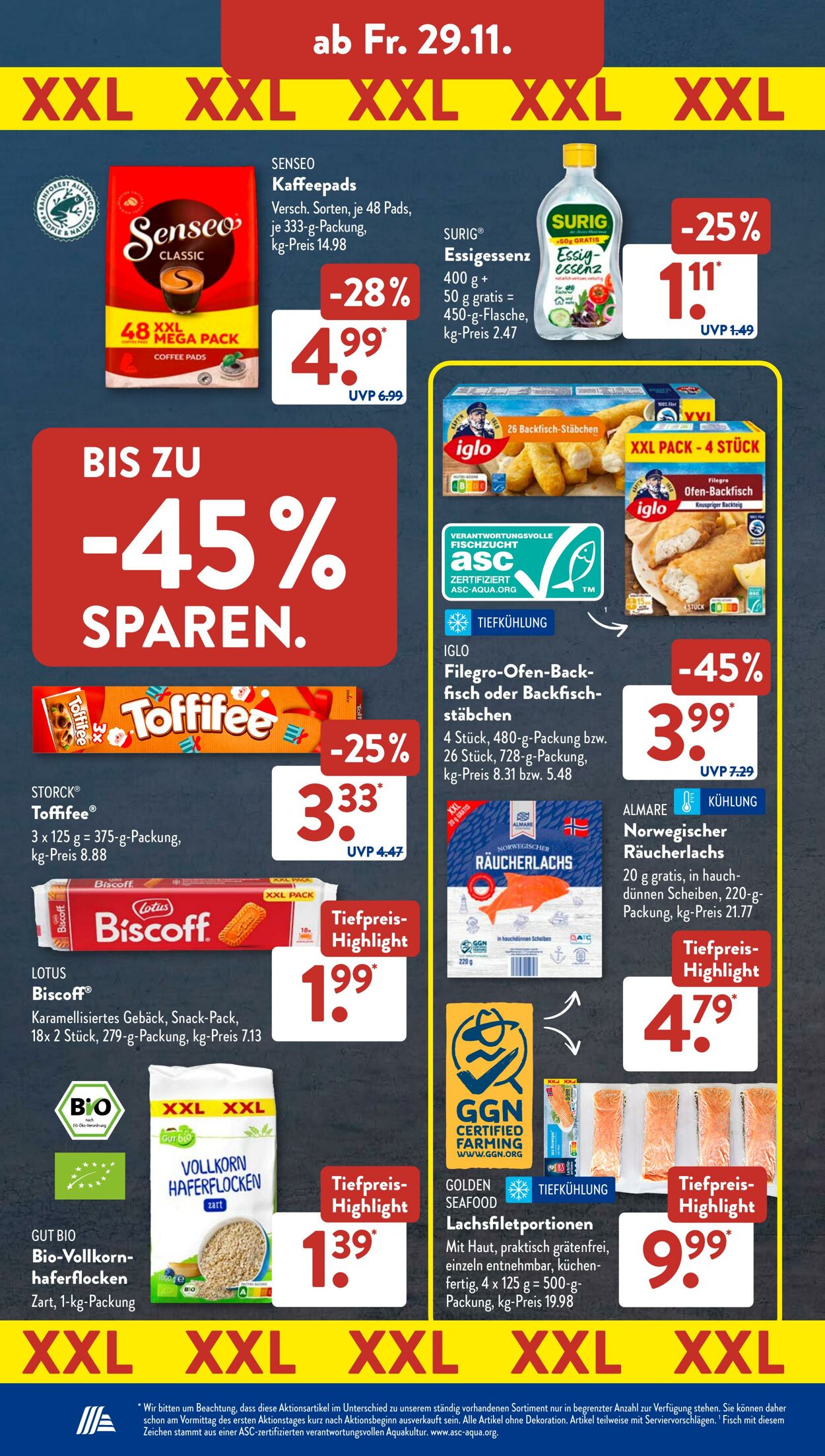 Prospekt ALDI SÜD 25.11.2024 - 01.12.2024