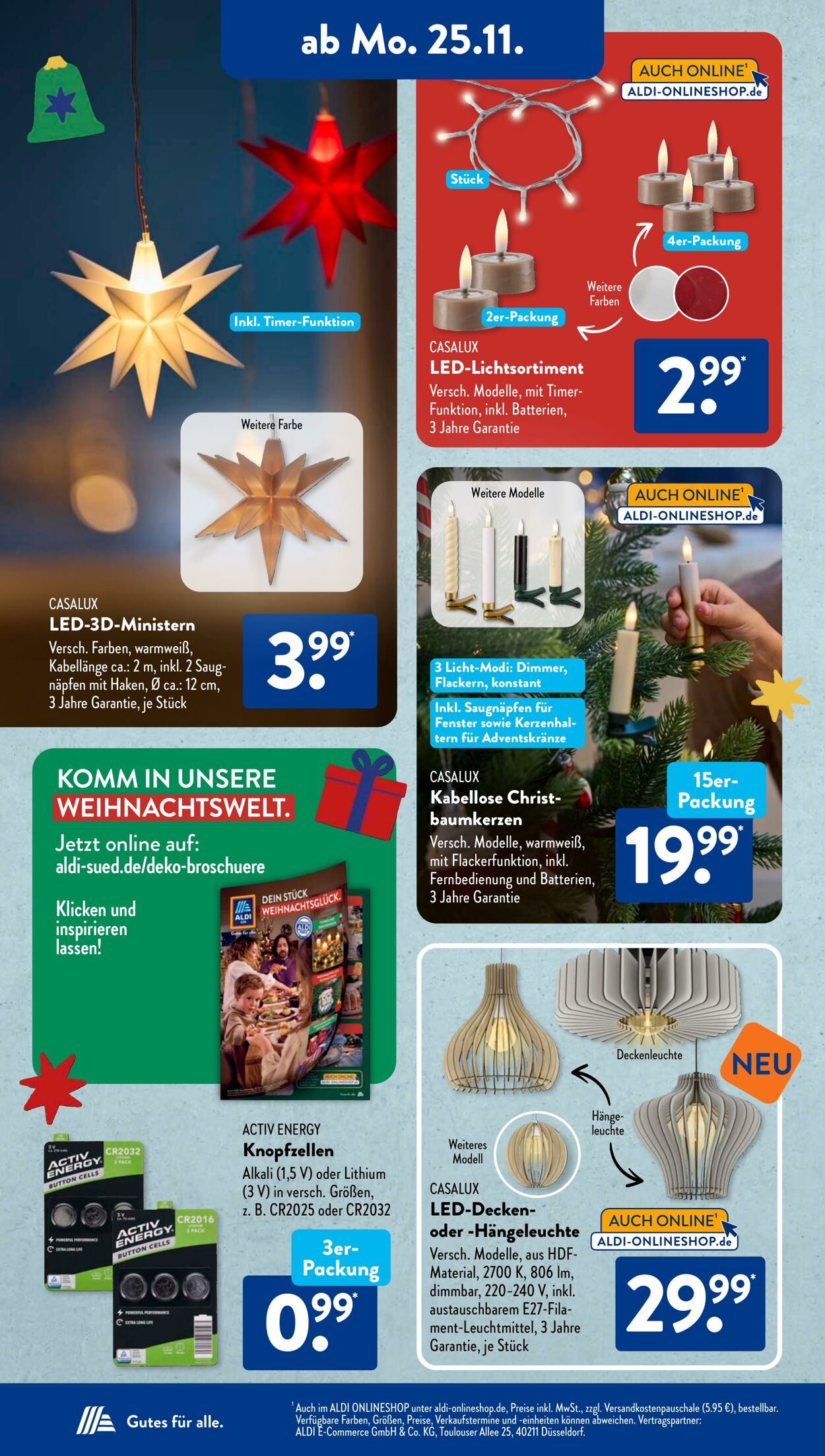 Prospekt ALDI SÜD 25.11.2024 - 01.12.2024