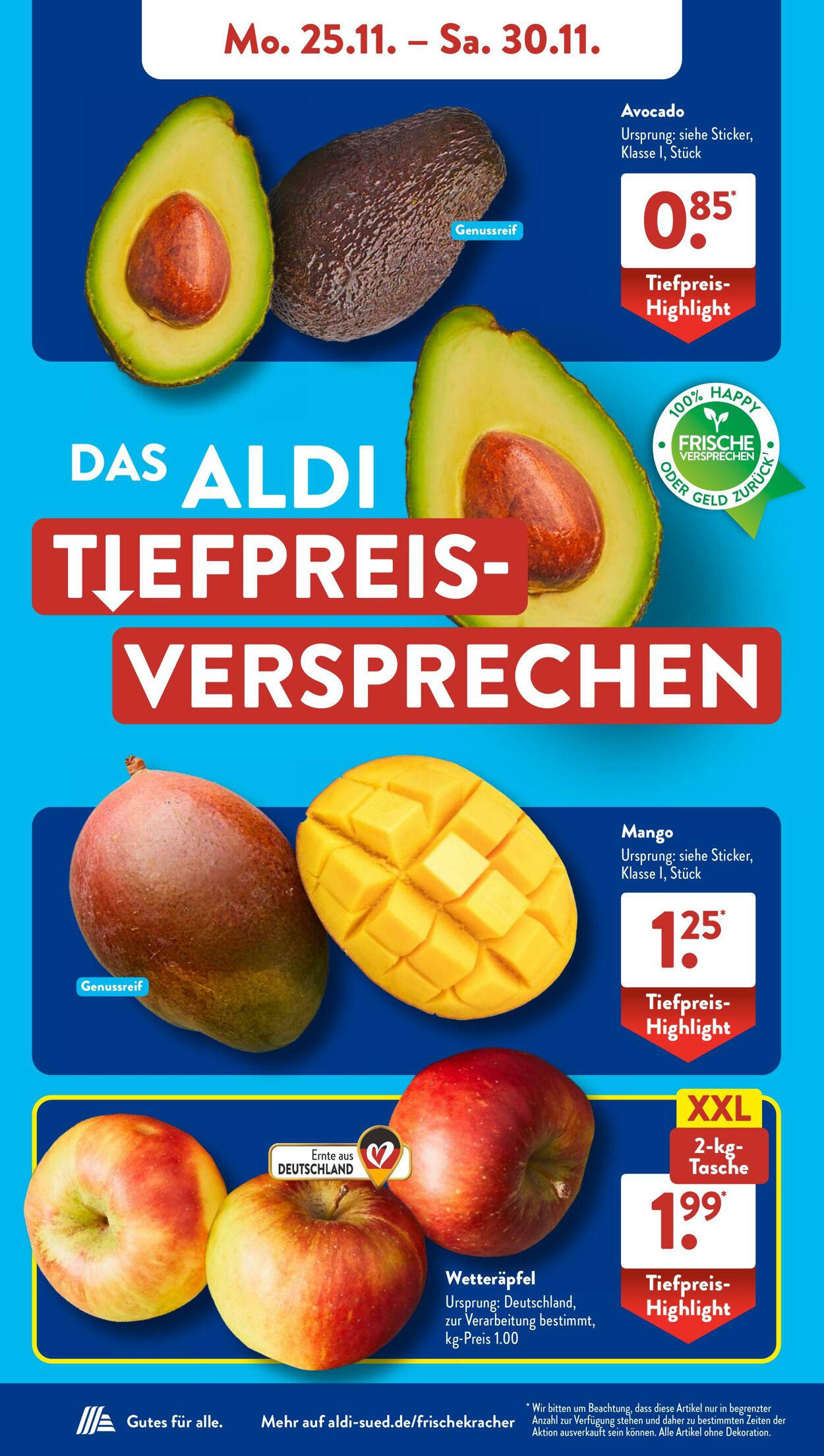 Prospekt ALDI SÜD 25.11.2024 - 01.12.2024