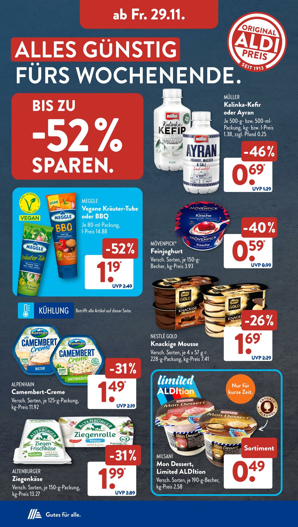 Prospekt ALDI SÜD 25.11.2024 - 01.12.2024