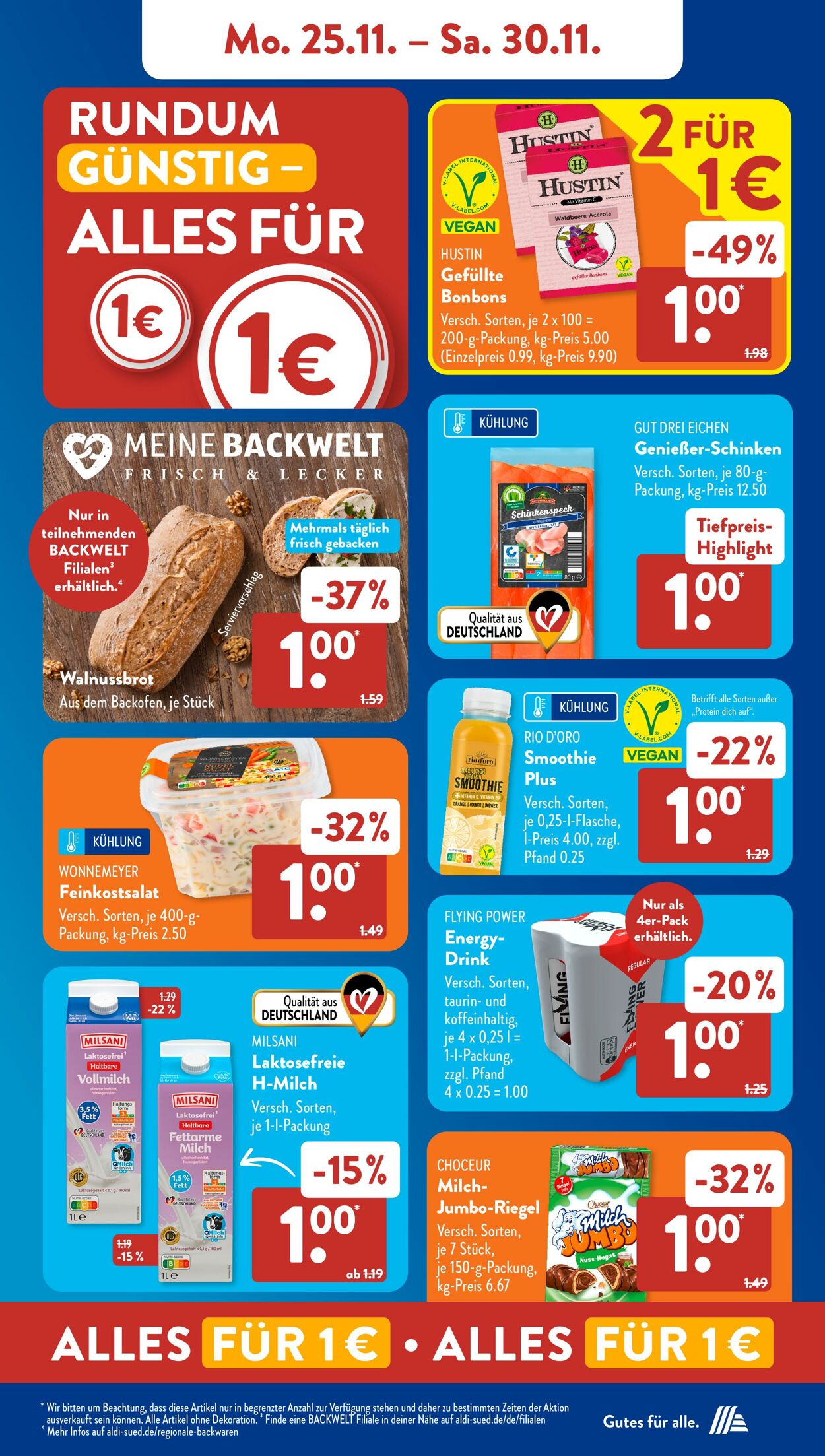 Prospekt ALDI SÜD 25.11.2024 - 01.12.2024