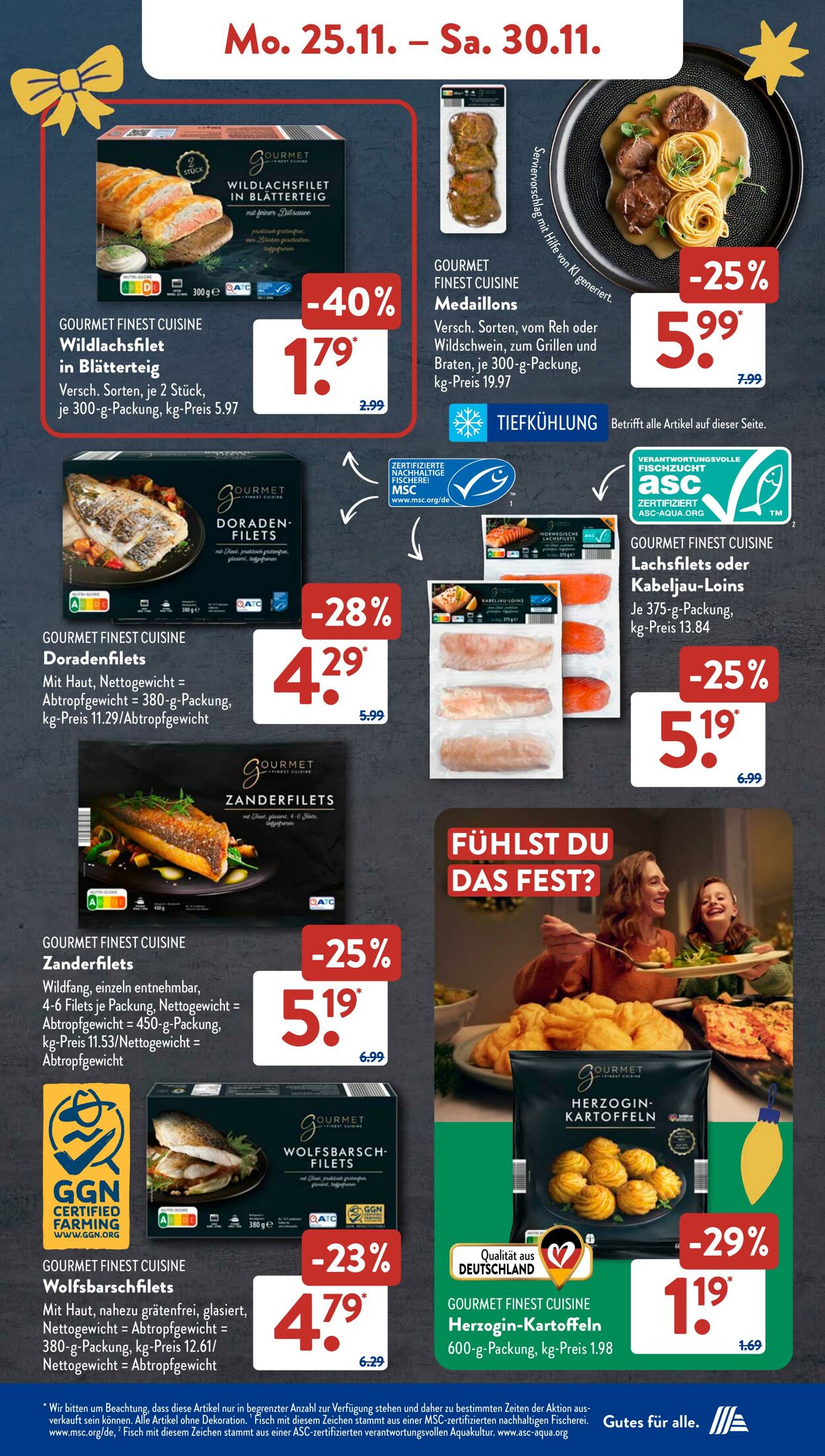 Prospekt ALDI SÜD 25.11.2024 - 01.12.2024