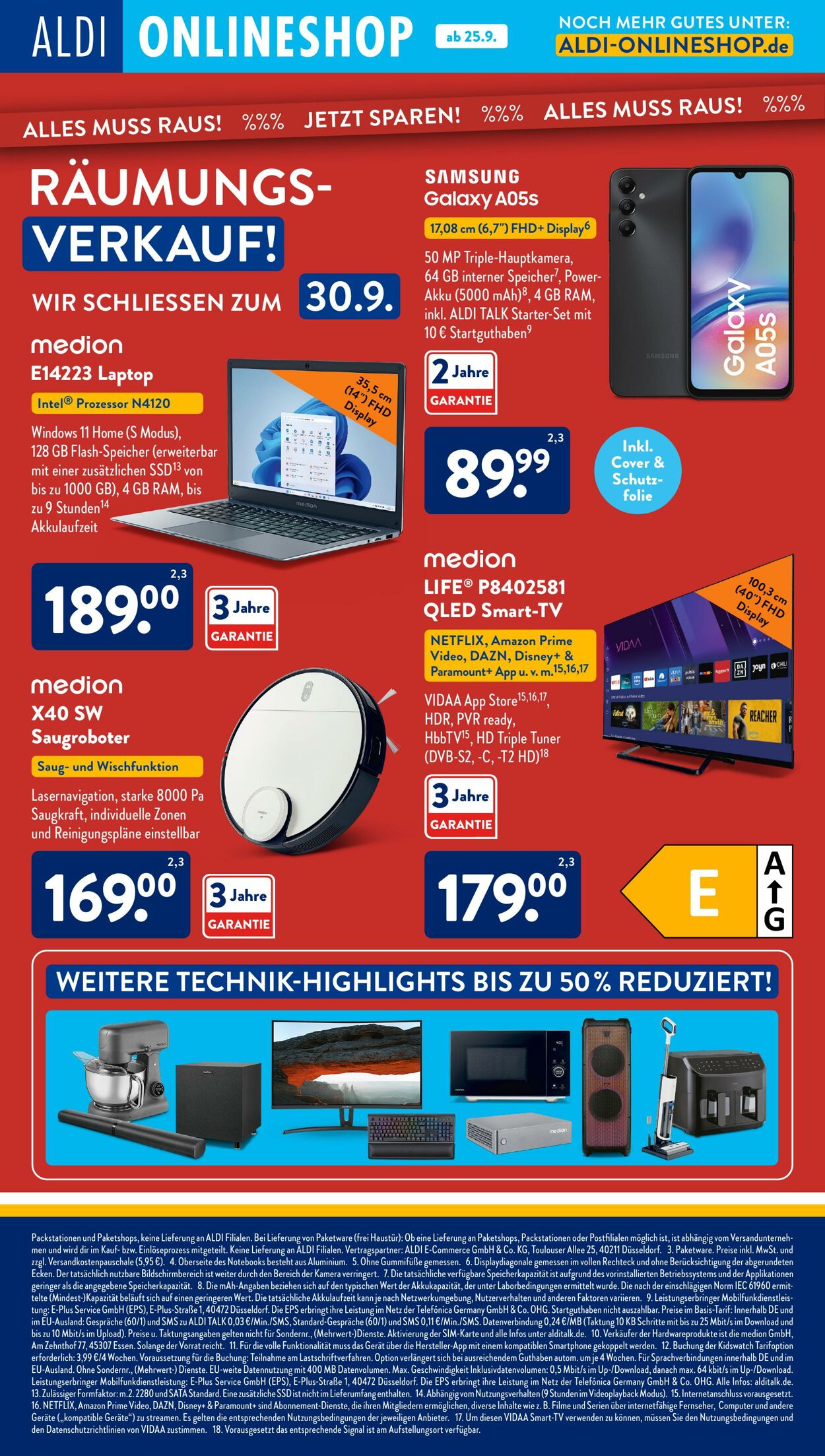 Prospekt ALDI SÜD 22.09.2025 - 06.10.2025