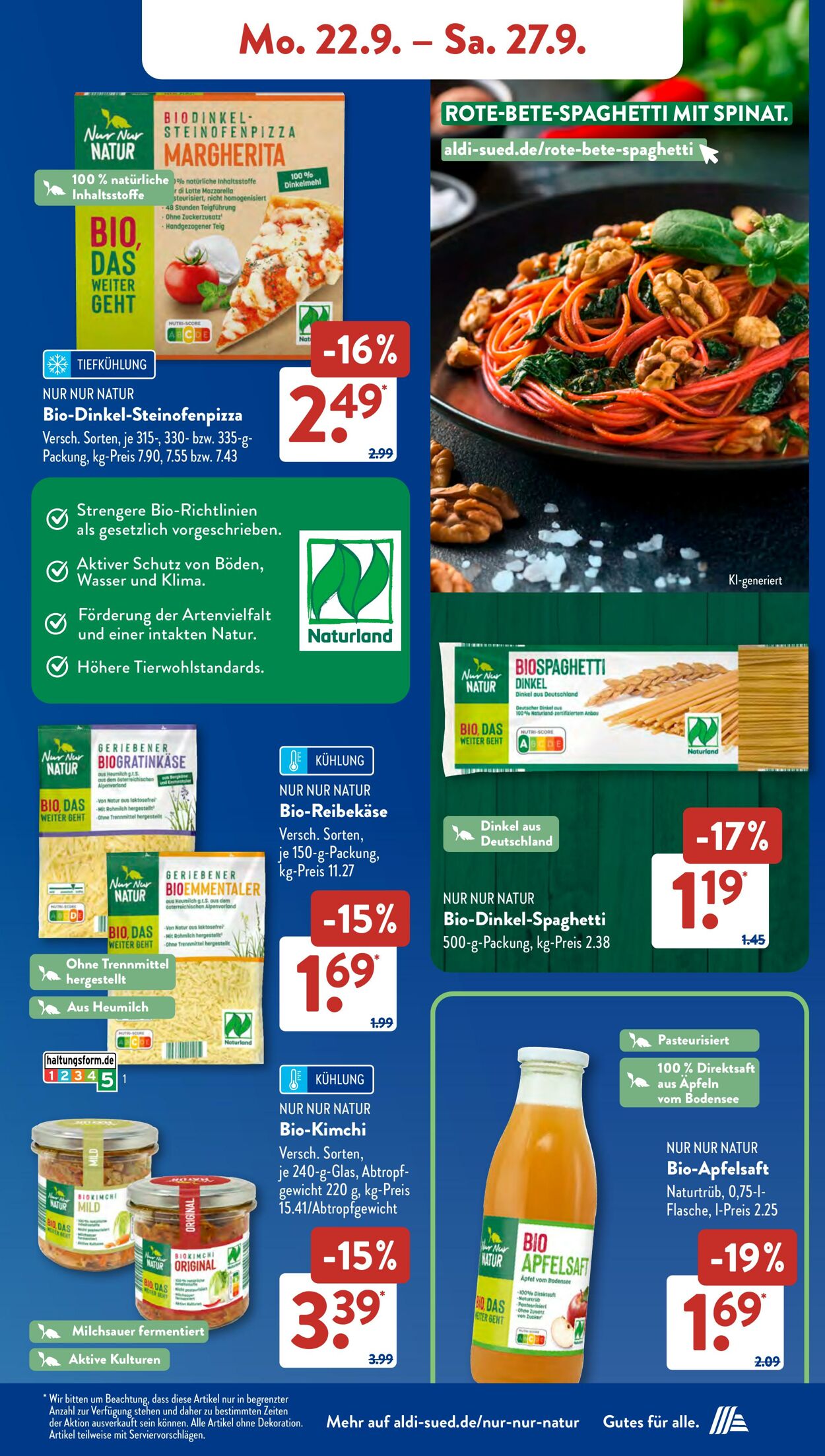 Prospekt ALDI SÜD 22.09.2025 - 06.10.2025