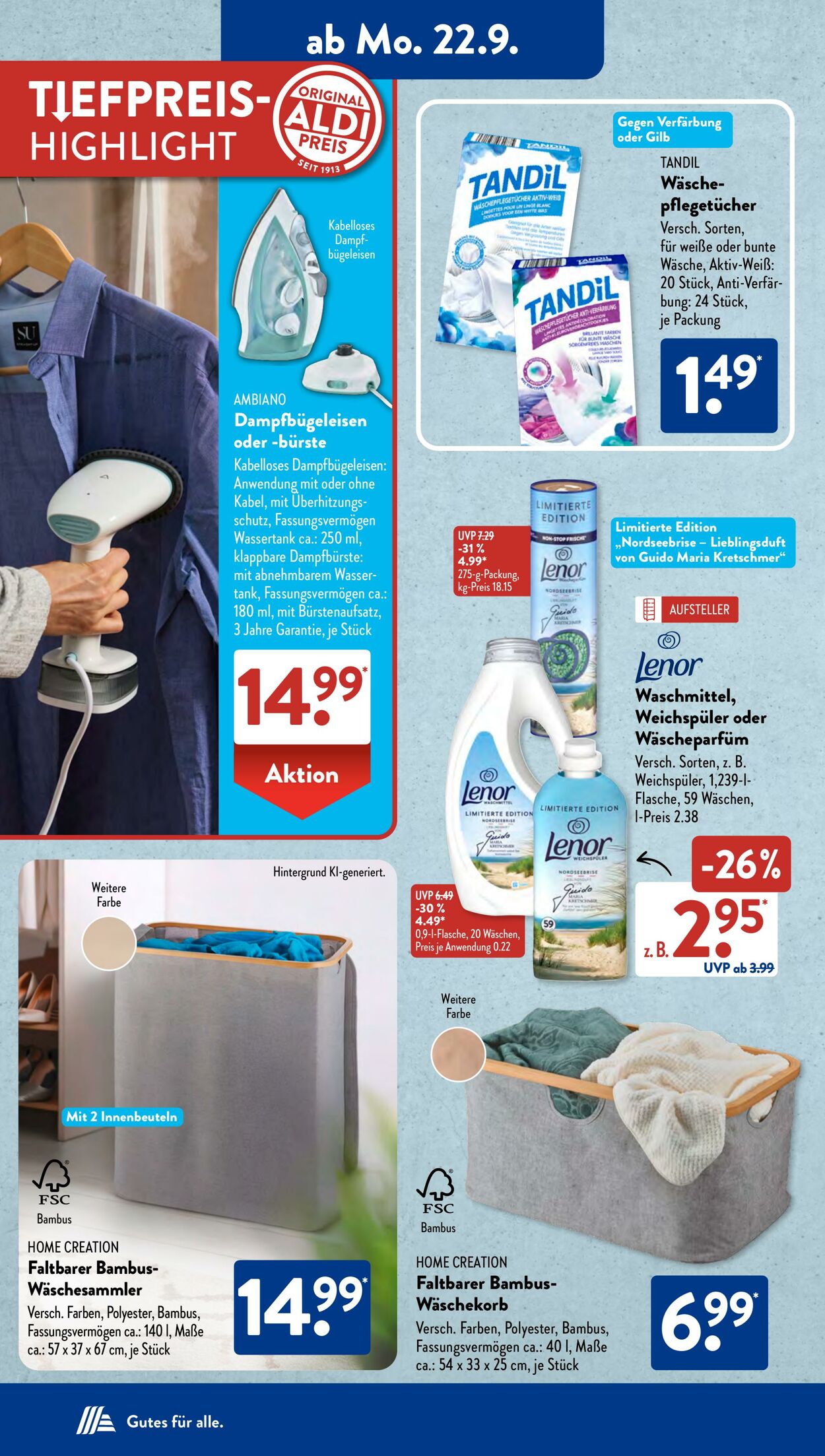 Prospekt ALDI SÜD 22.09.2025 - 06.10.2025