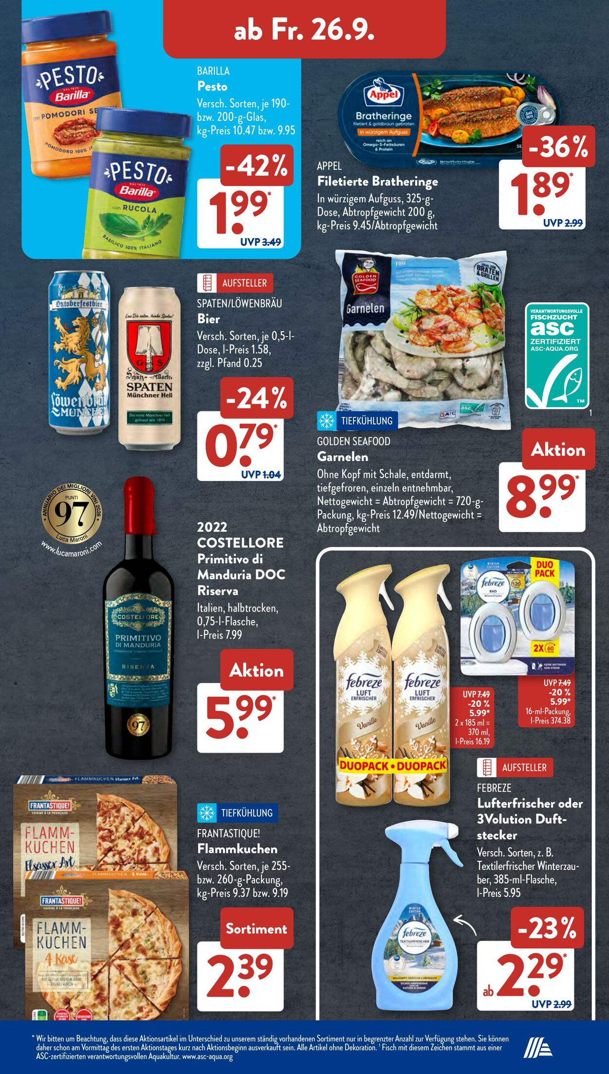 Prospekt ALDI SÜD 22.09.2025 - 06.10.2025