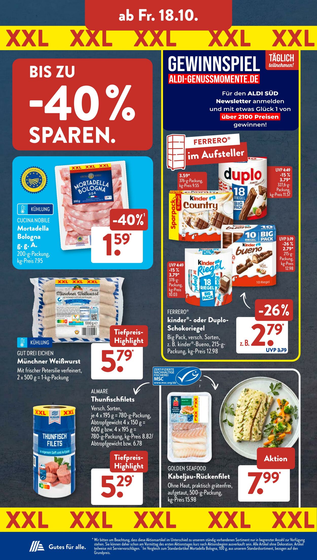 Prospekt ALDI SÜD 14.10.2024 - 19.10.2024