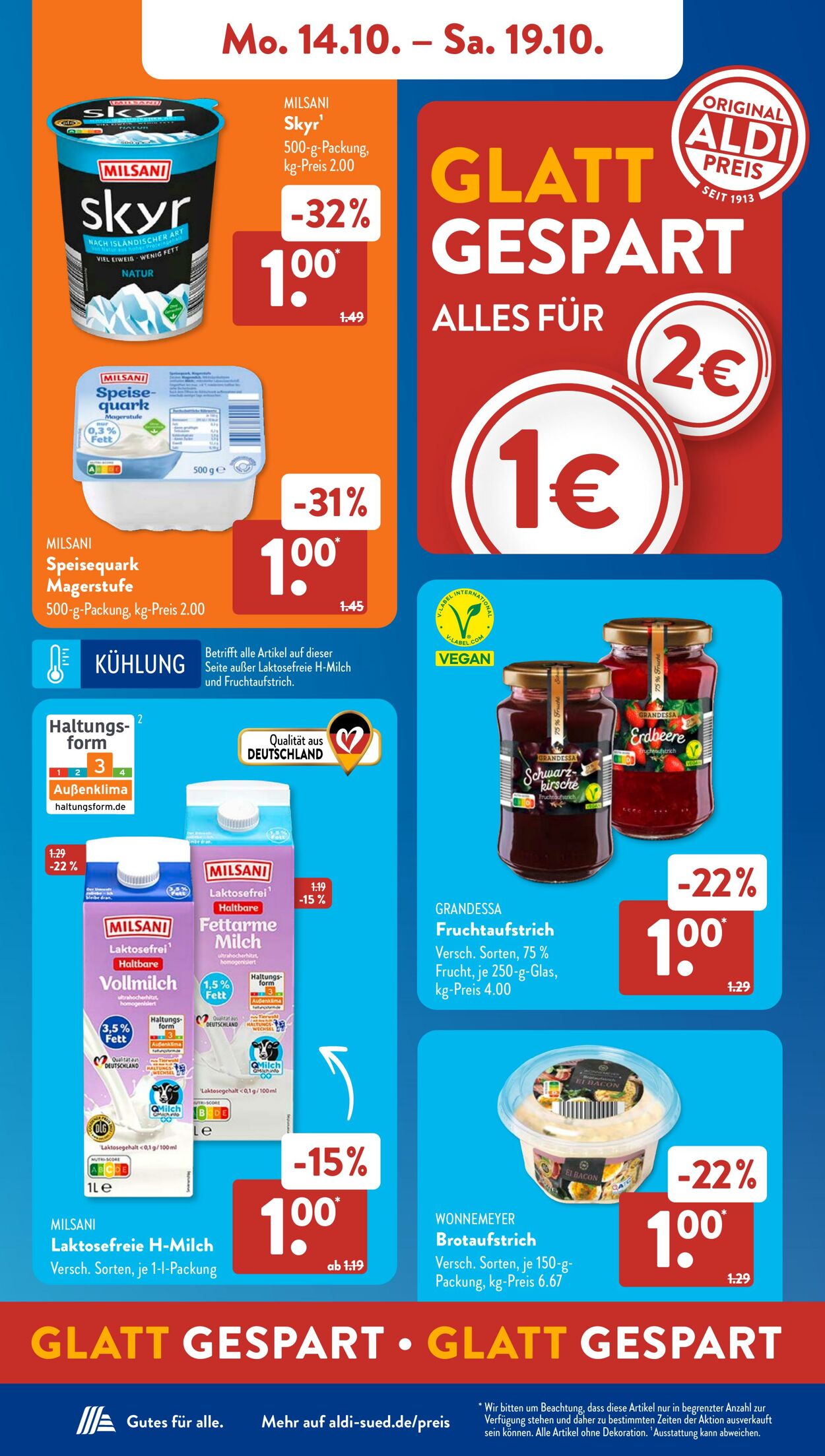 Prospekt ALDI SÜD 14.10.2024 - 19.10.2024