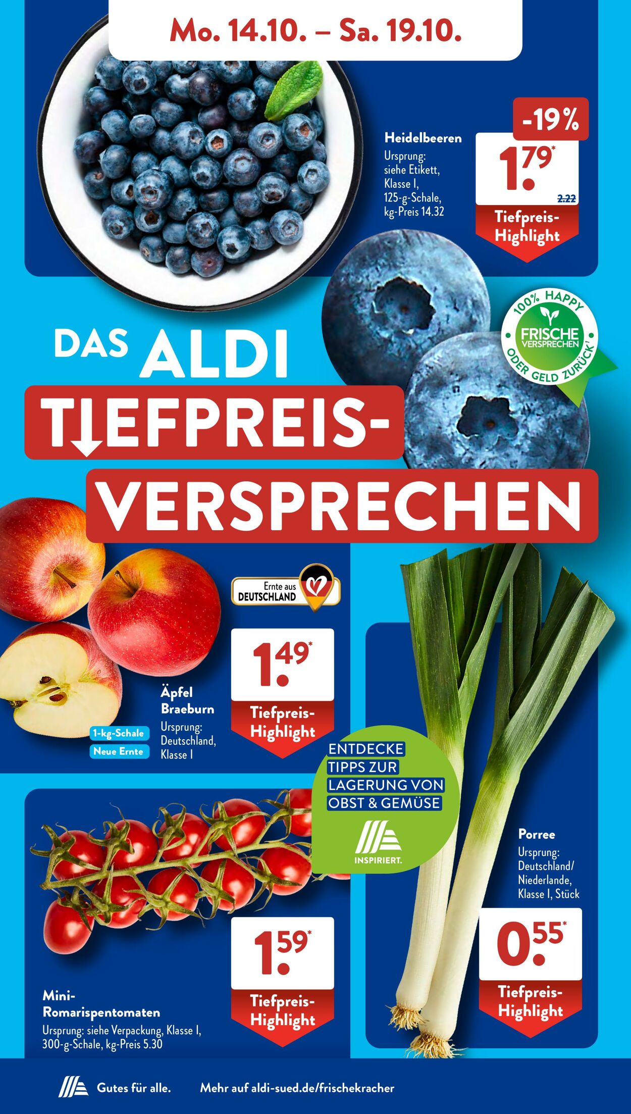 Prospekt ALDI SÜD 14.10.2024 - 19.10.2024