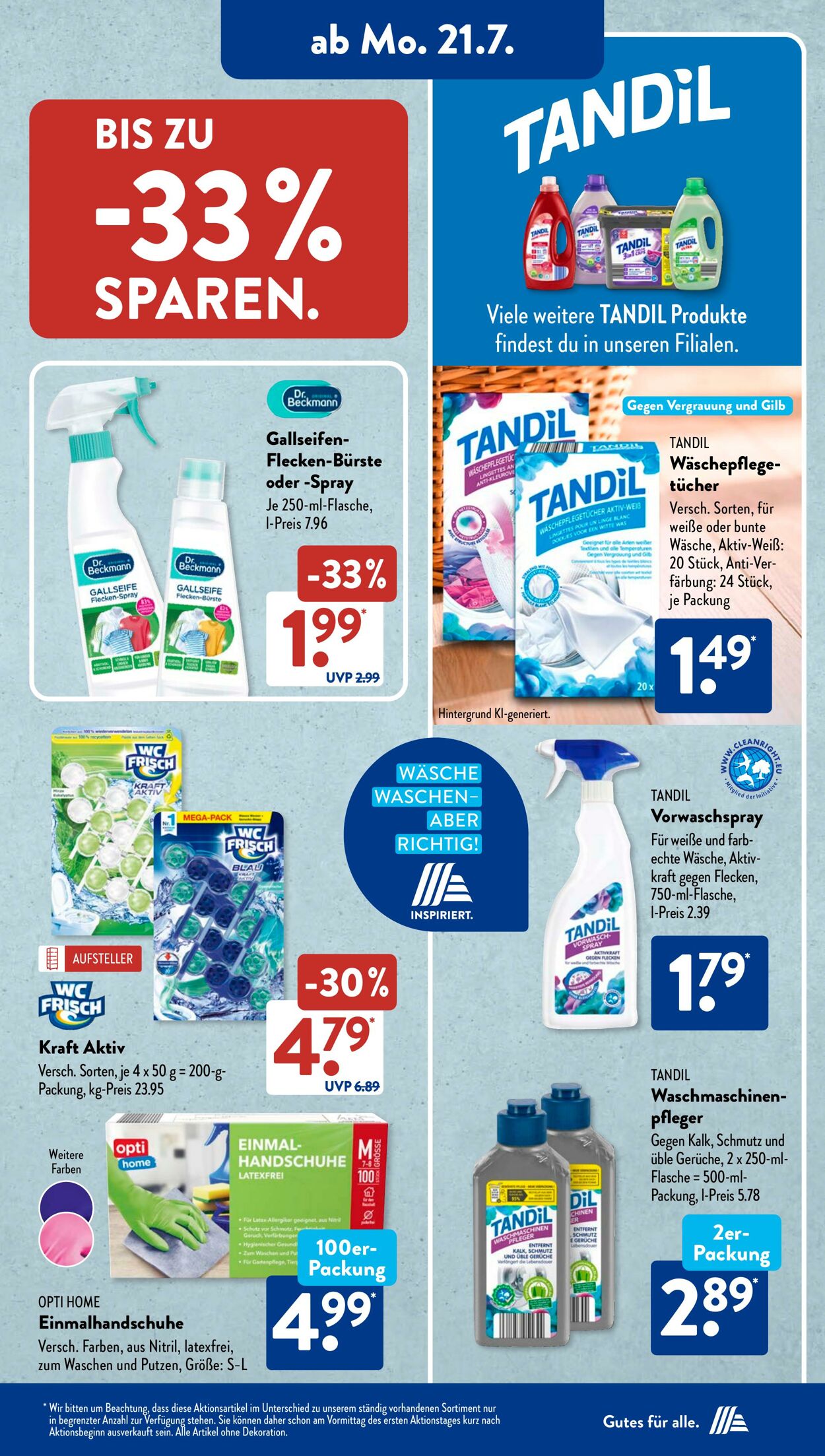 Prospekt ALDI SÜD 16.07.2025 - 30.07.2025