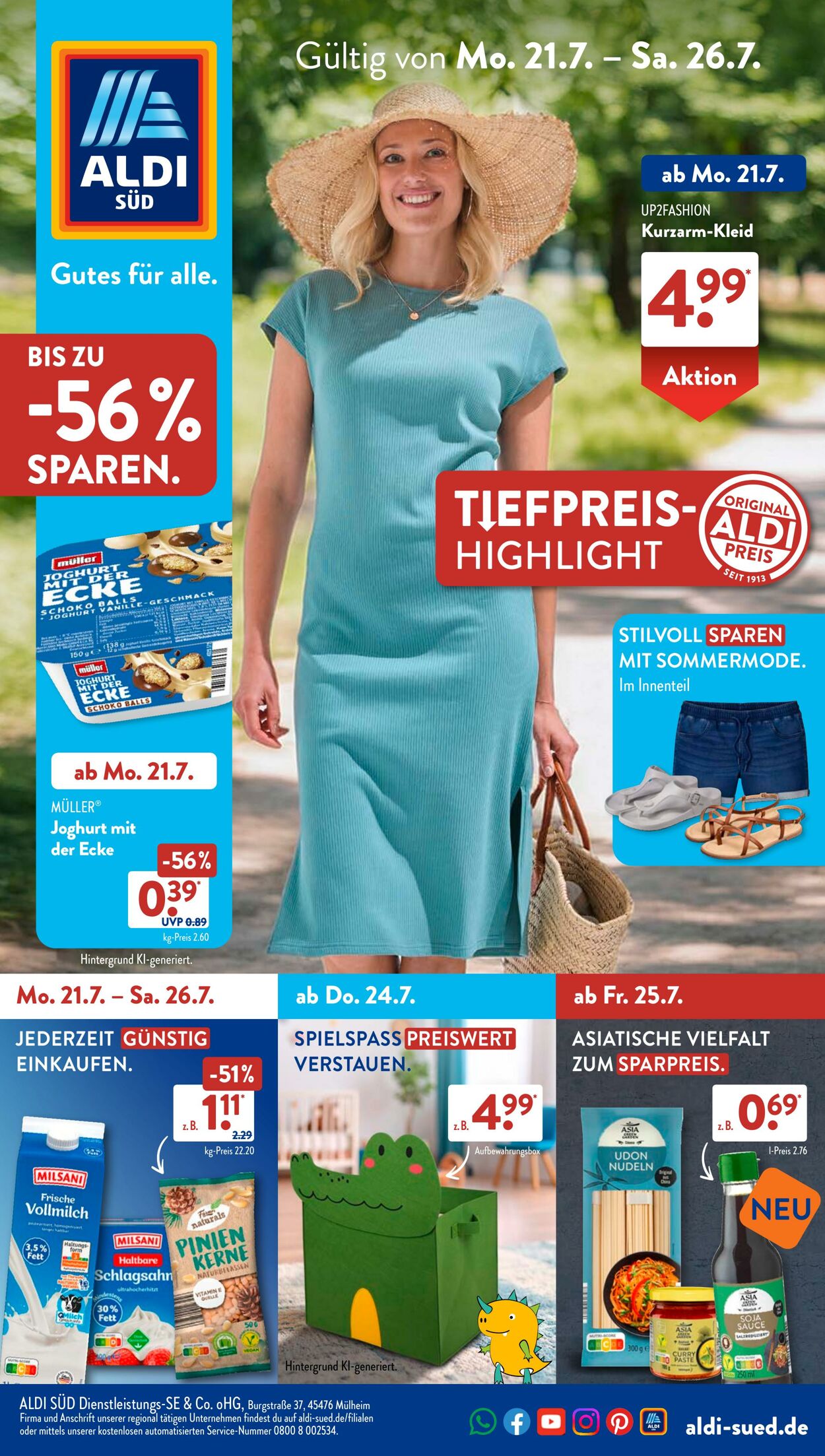 Prospekt ALDI SÜD 16.07.2025 - 30.07.2025