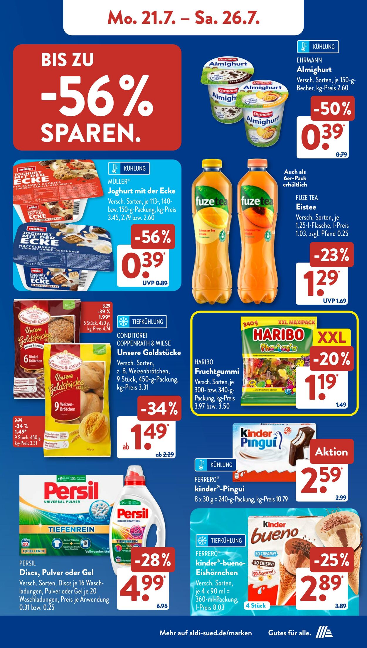 Prospekt ALDI SÜD 16.07.2025 - 30.07.2025