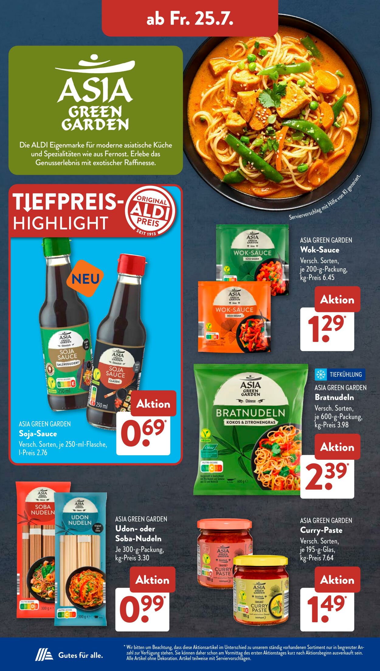 Prospekt ALDI SÜD 16.07.2025 - 30.07.2025