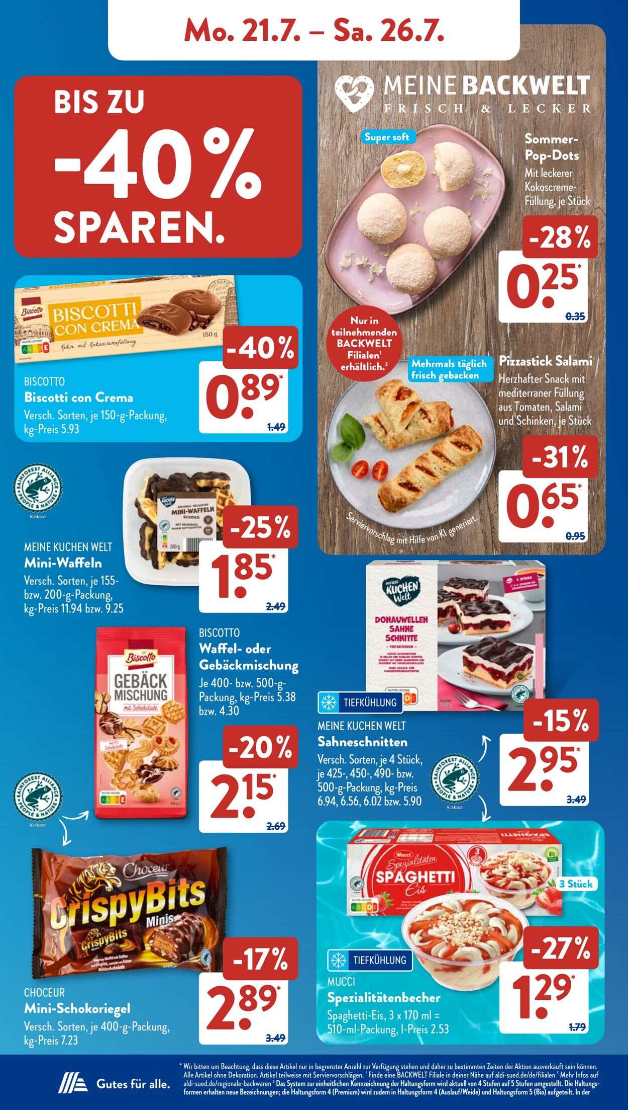 Prospekt ALDI SÜD 16.07.2025 - 30.07.2025