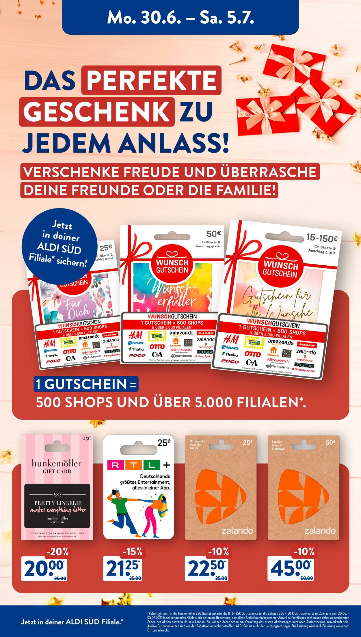 Prospekt ALDI SÜD 30.06.2025 - 06.07.2025