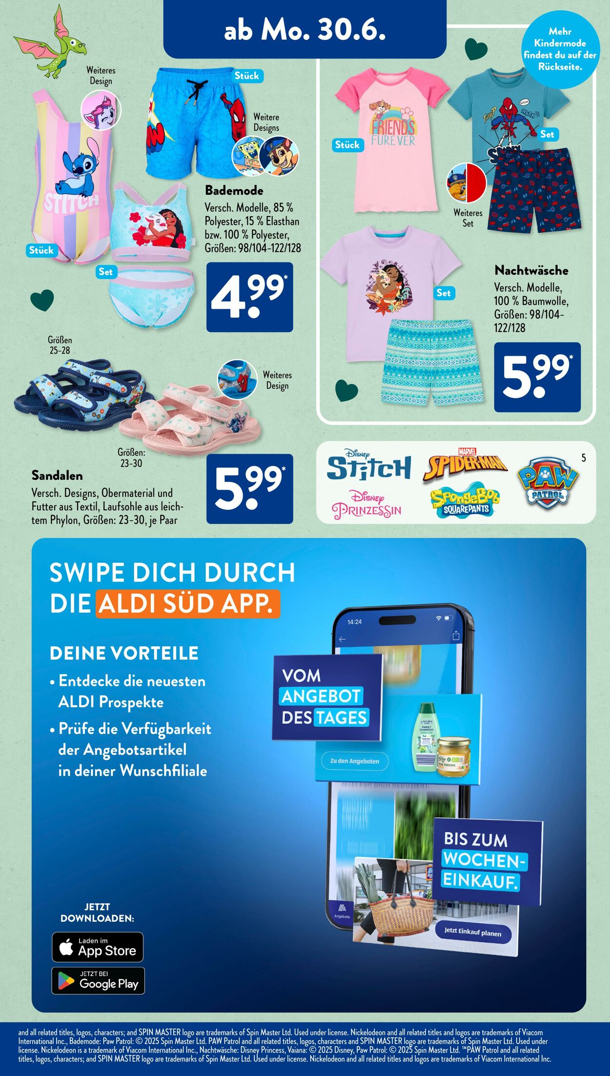 Prospekt ALDI SÜD 30.06.2025 - 06.07.2025