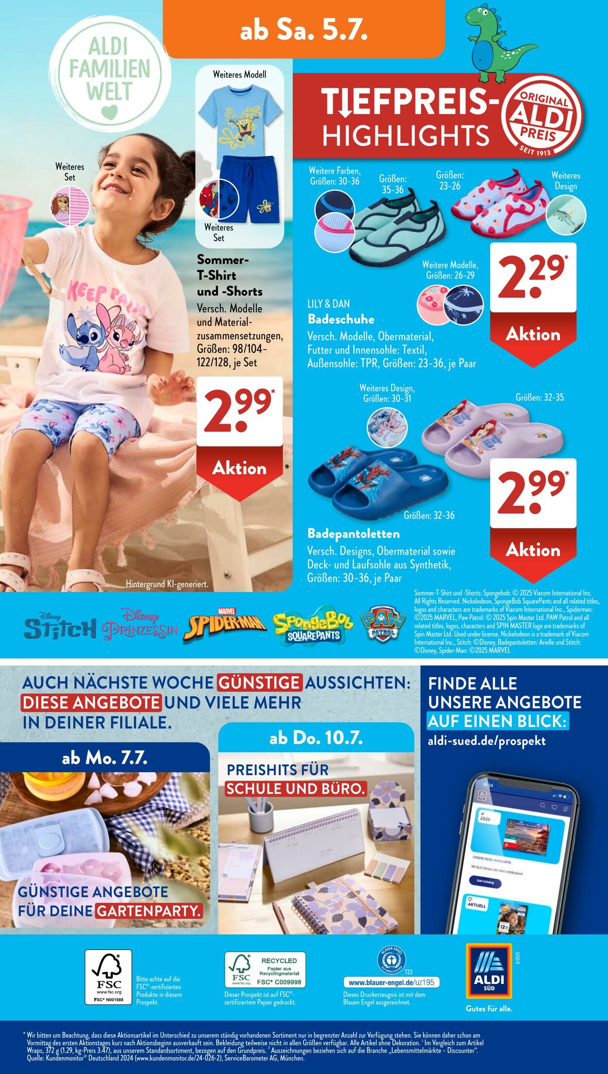 Prospekt ALDI SÜD 30.06.2025 - 06.07.2025