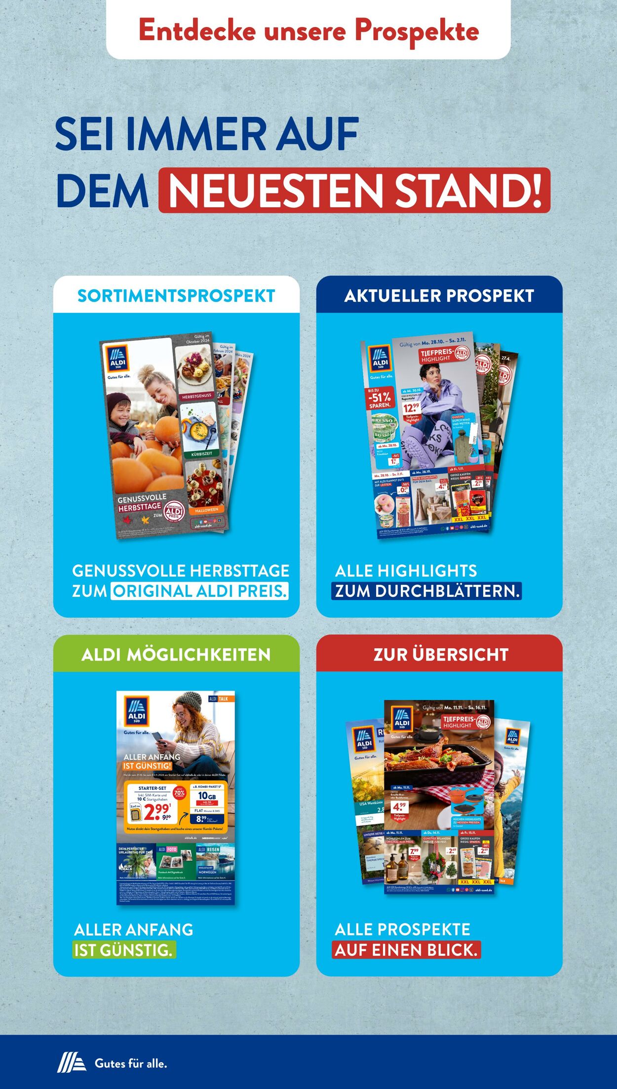 Prospekt ALDI SÜD 04.11.2024 - 10.11.2024