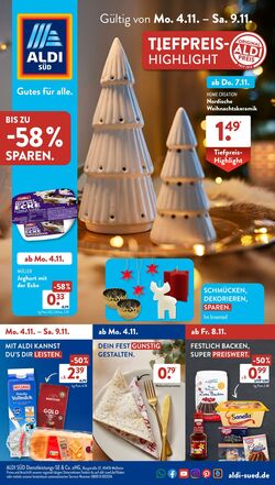 Prospekt ALDI SÜD 04.11.2024 - 10.11.2024