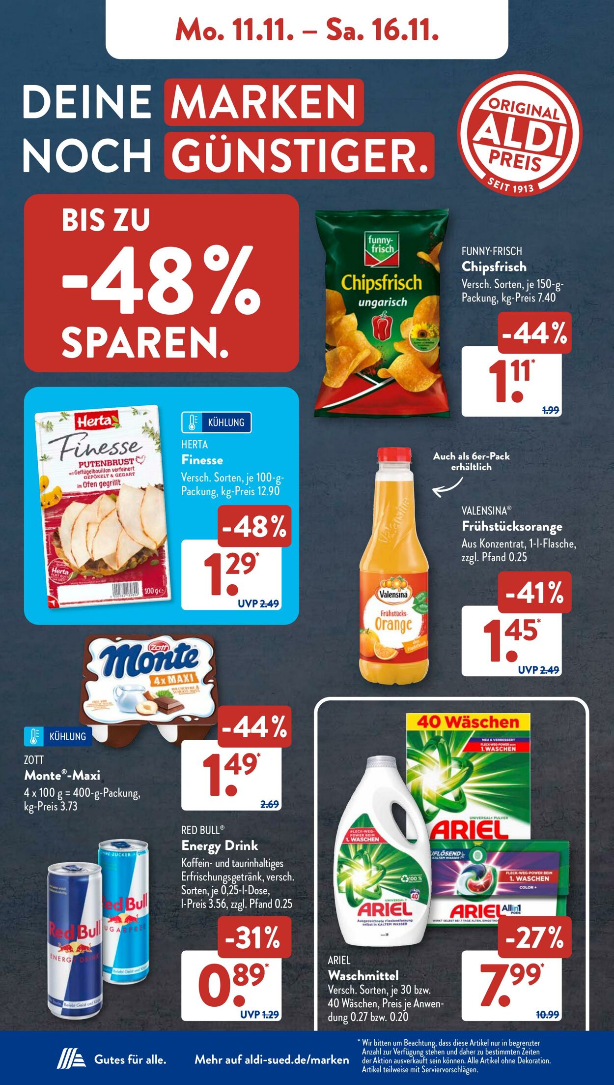 Prospekt ALDI SÜD 11.11.2024 - 17.11.2024