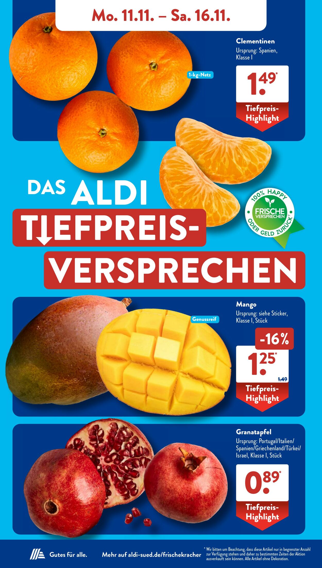 Prospekt ALDI SÜD 11.11.2024 - 17.11.2024