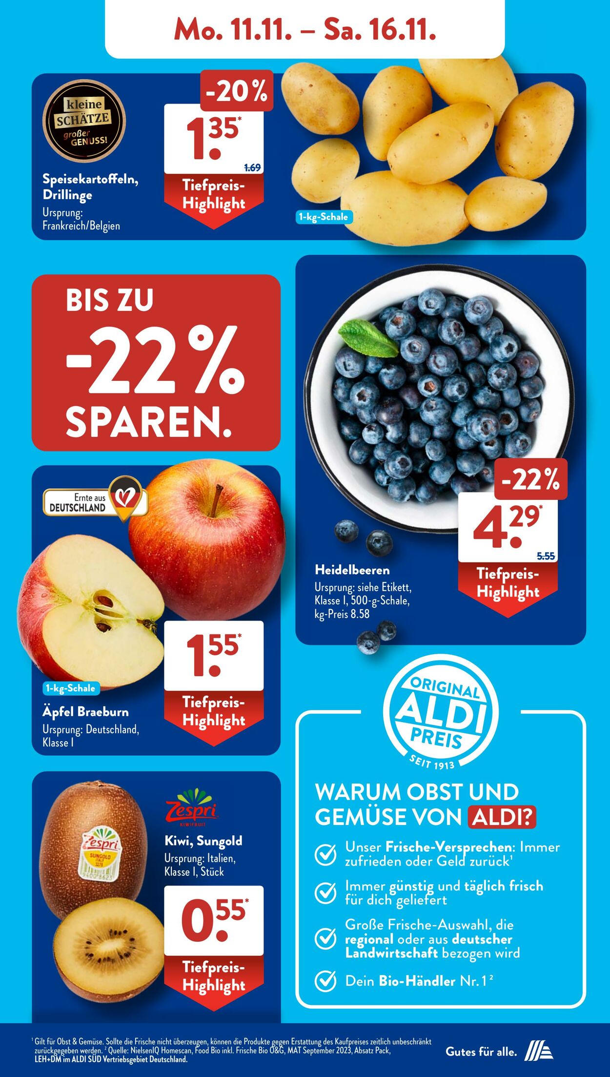 Prospekt ALDI SÜD 11.11.2024 - 17.11.2024