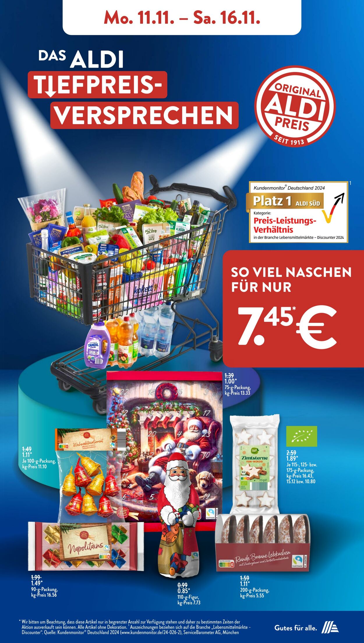 Prospekt ALDI SÜD 11.11.2024 - 17.11.2024