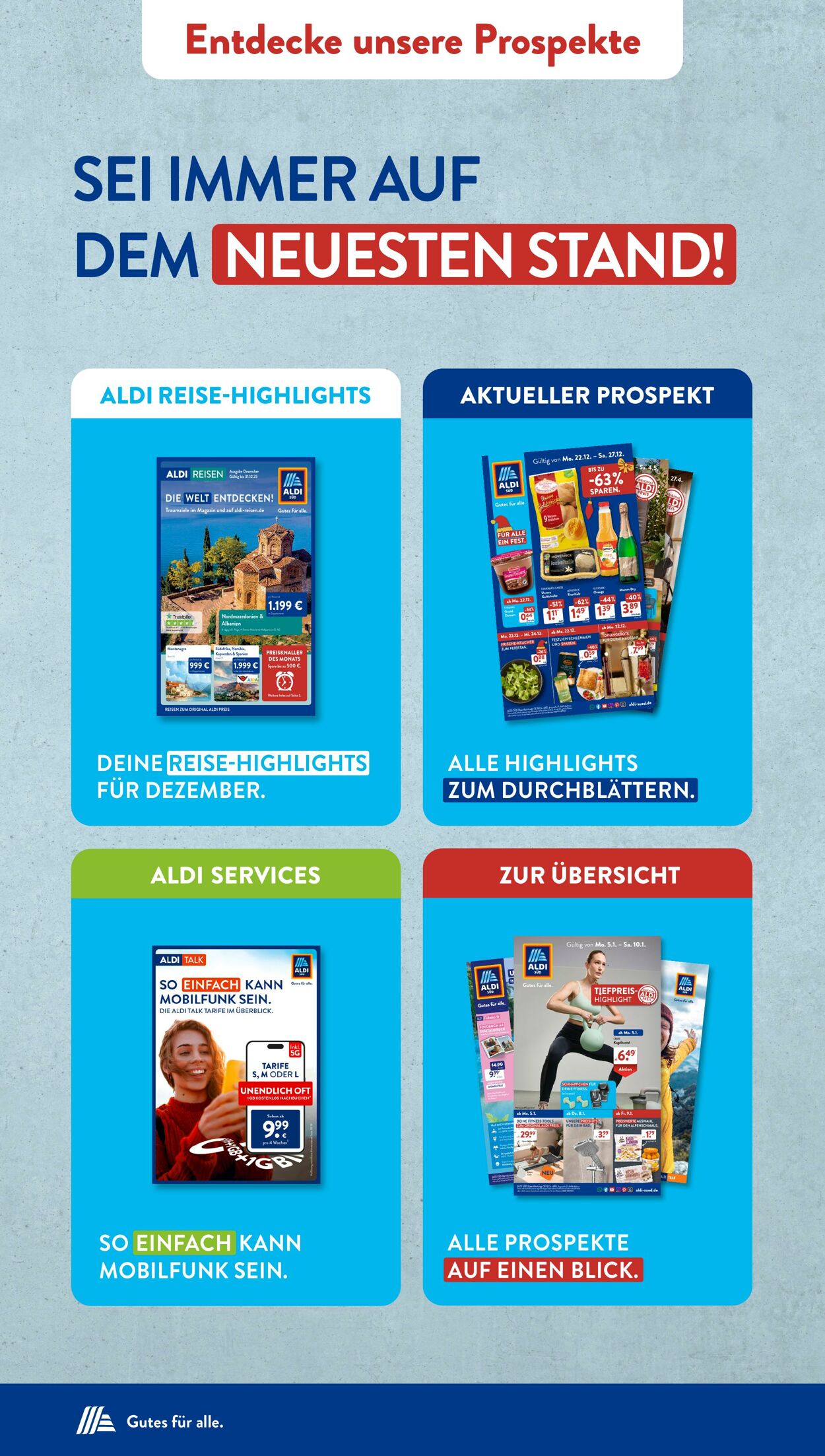 Prospekt ALDI SÜD 22.12.2025 - 06.01.2026