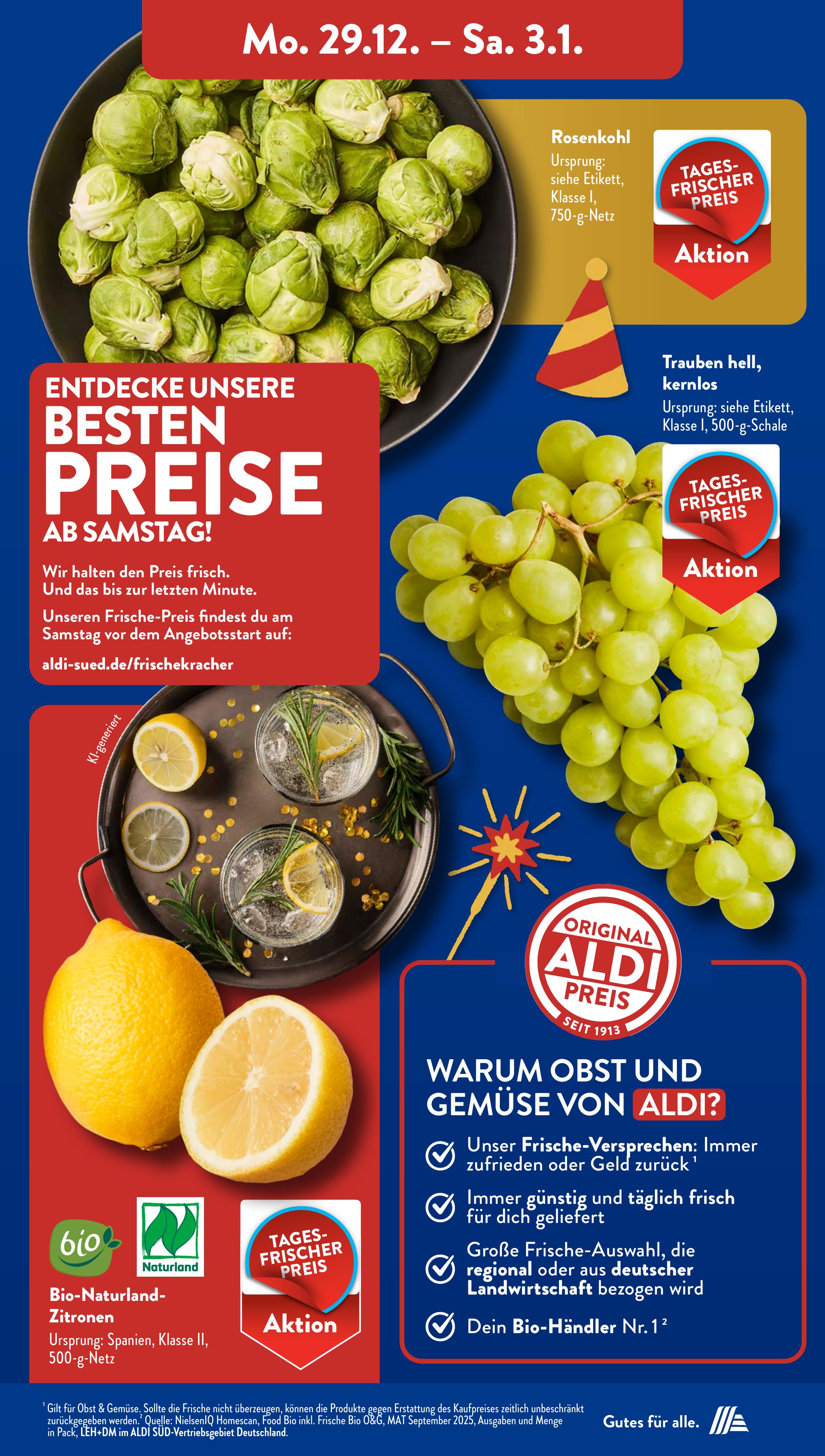 Prospekt ALDI SÜD 22.12.2025 - 06.01.2026