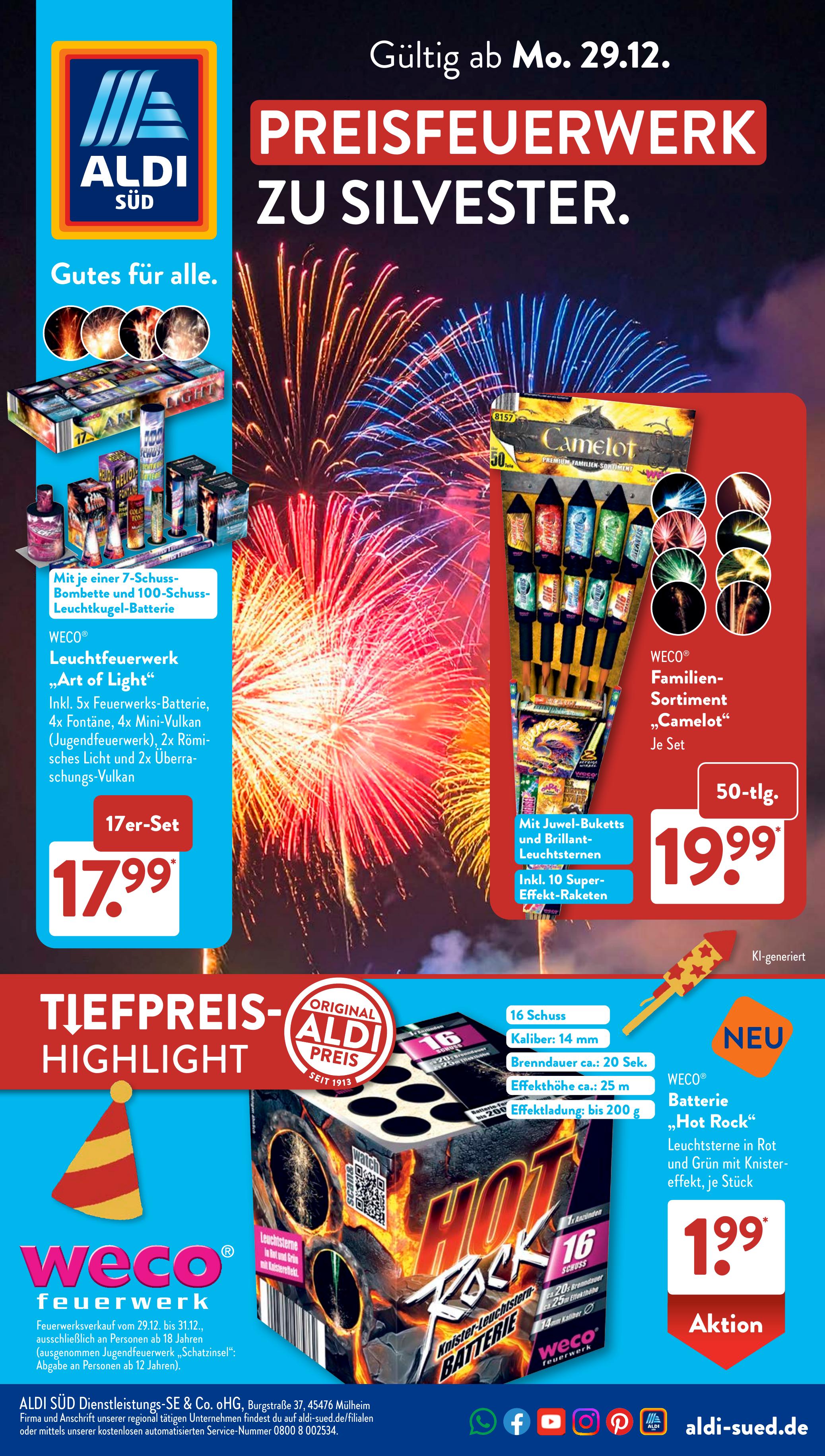 Prospekt ALDI SÜD 22.12.2025 - 06.01.2026