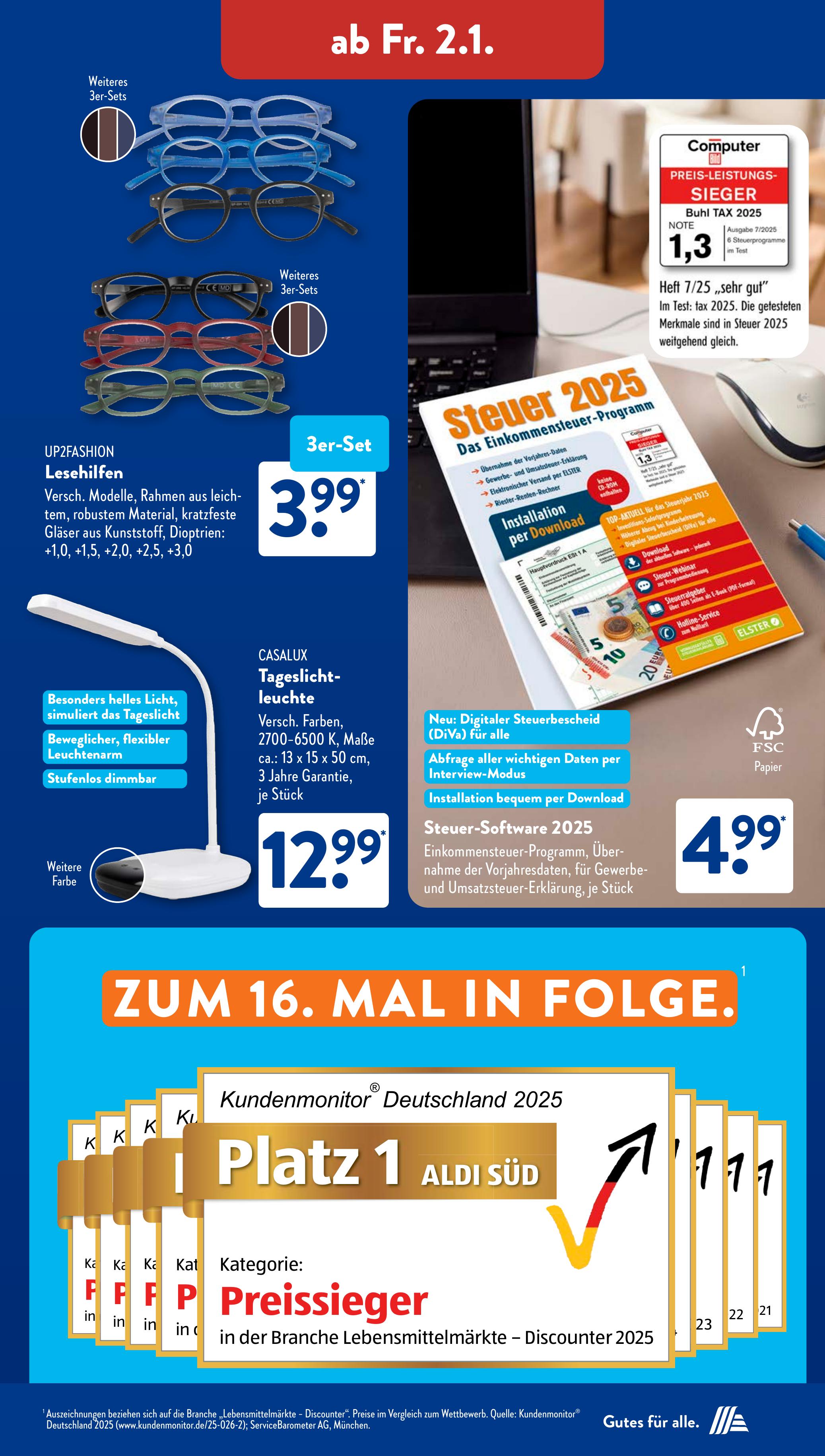 Prospekt ALDI SÜD 22.12.2025 - 06.01.2026