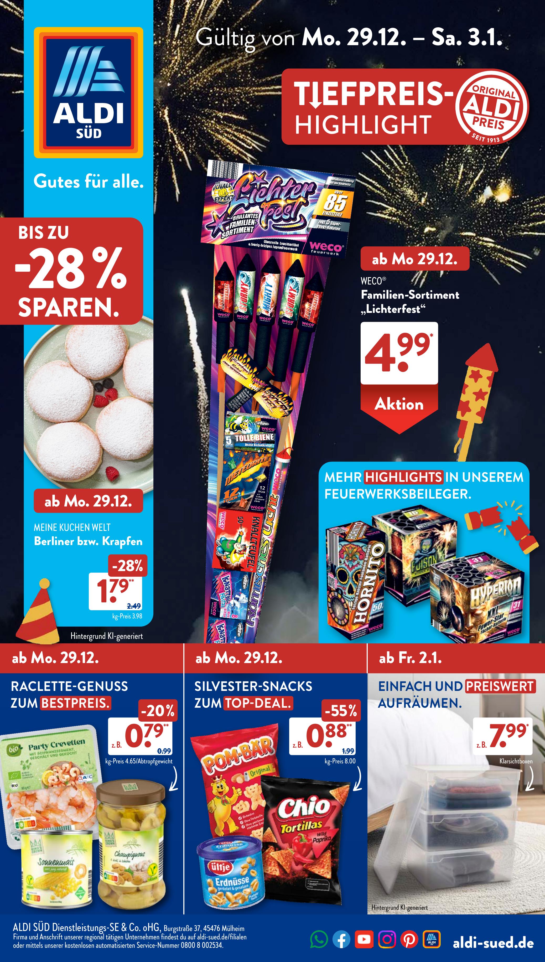 Prospekt ALDI SÜD 22.12.2025 - 06.01.2026