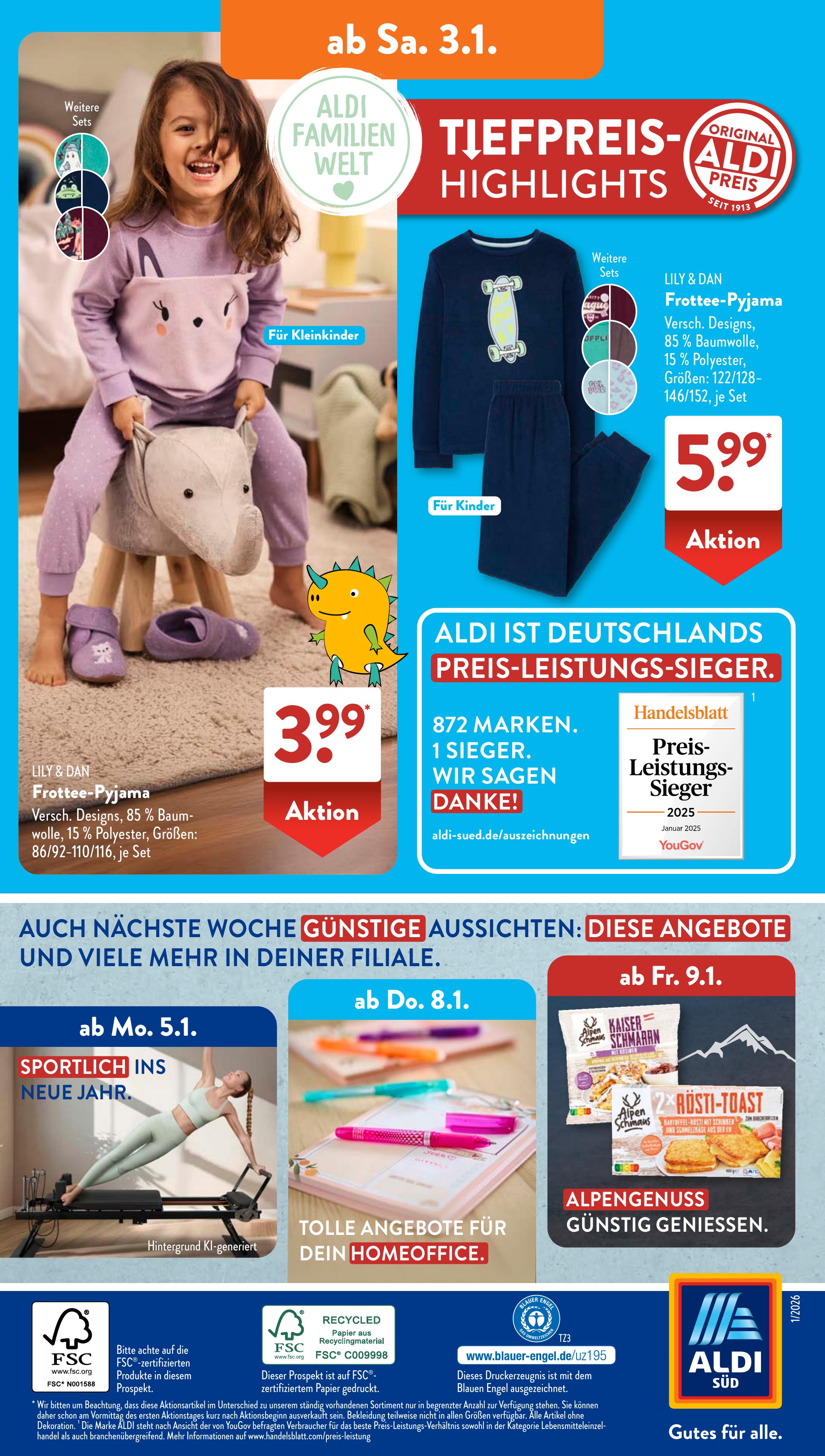 Prospekt ALDI SÜD 22.12.2025 - 06.01.2026
