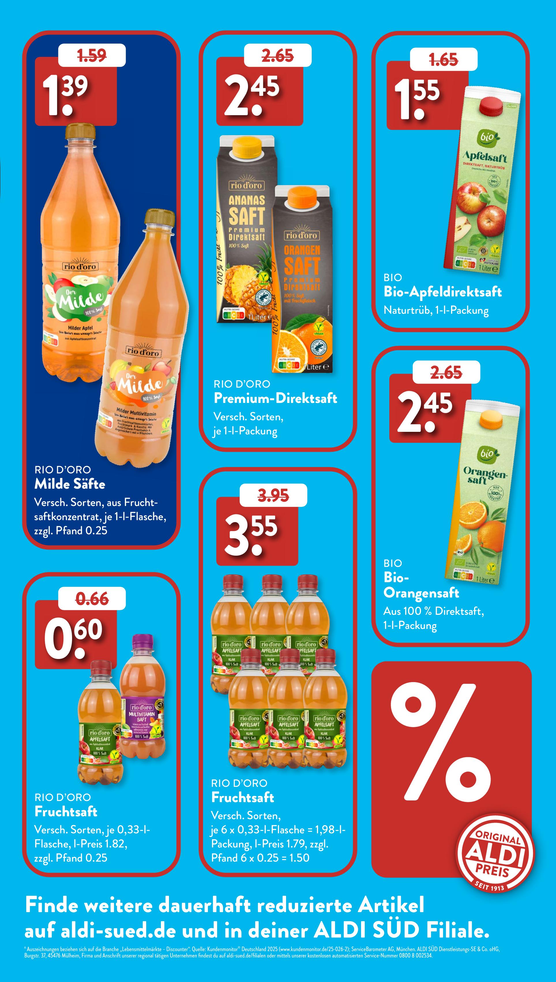 Prospekt ALDI SÜD 22.12.2025 - 06.01.2026