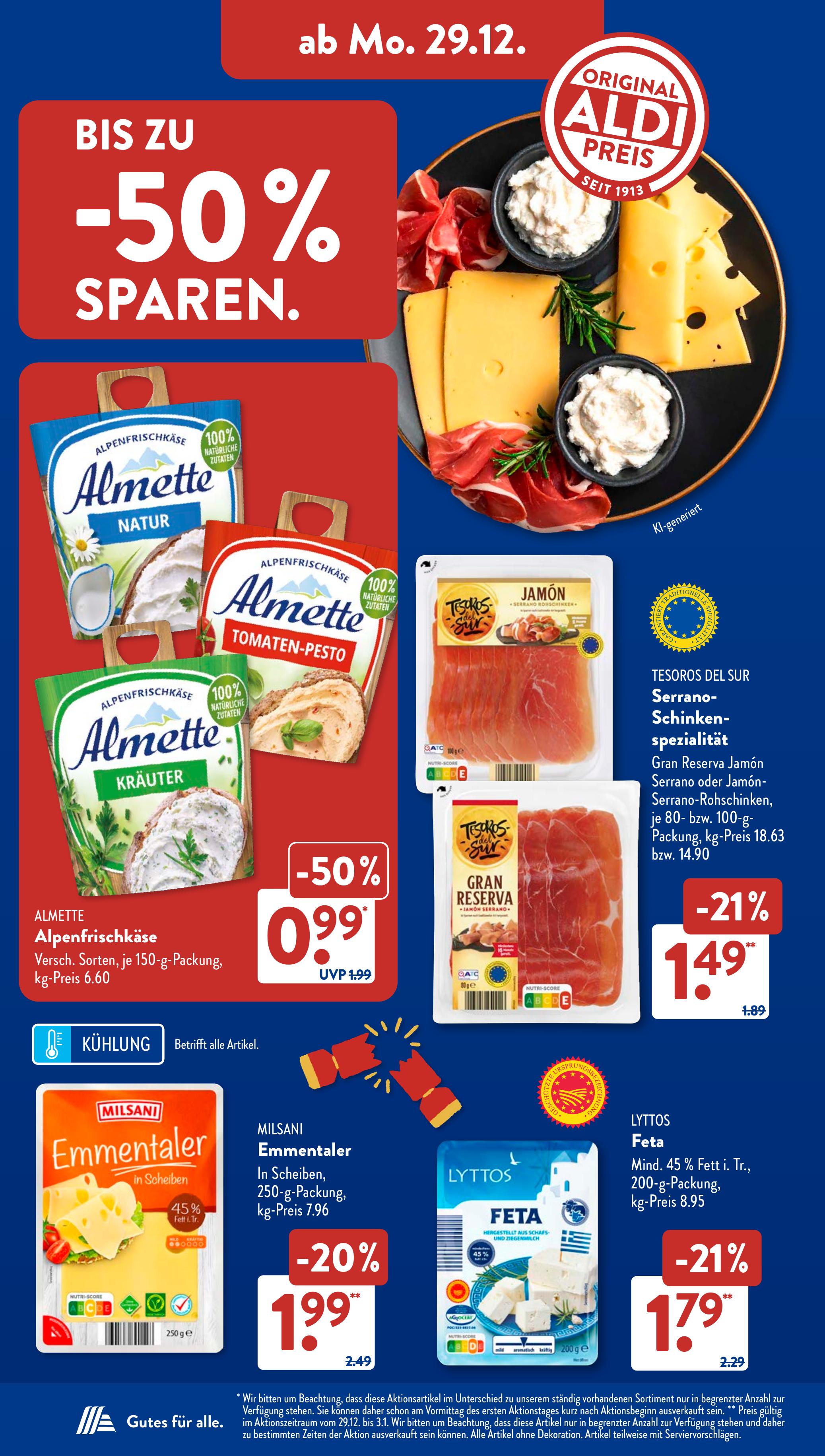 Prospekt ALDI SÜD 22.12.2025 - 06.01.2026